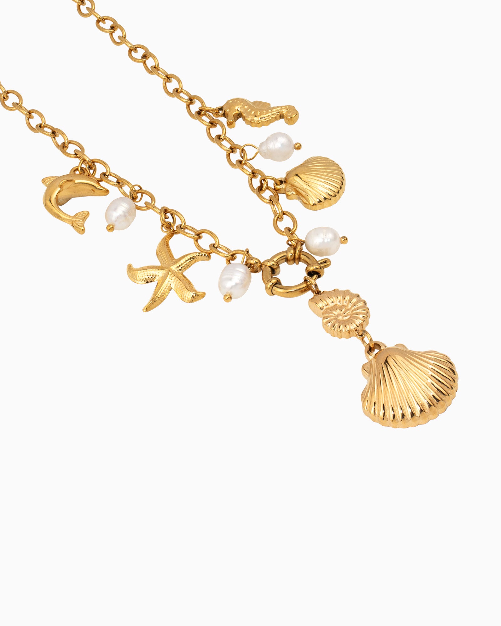 Solara Ocean Inspired Statement Necklace | Zoe Olivia Jewellery Australia