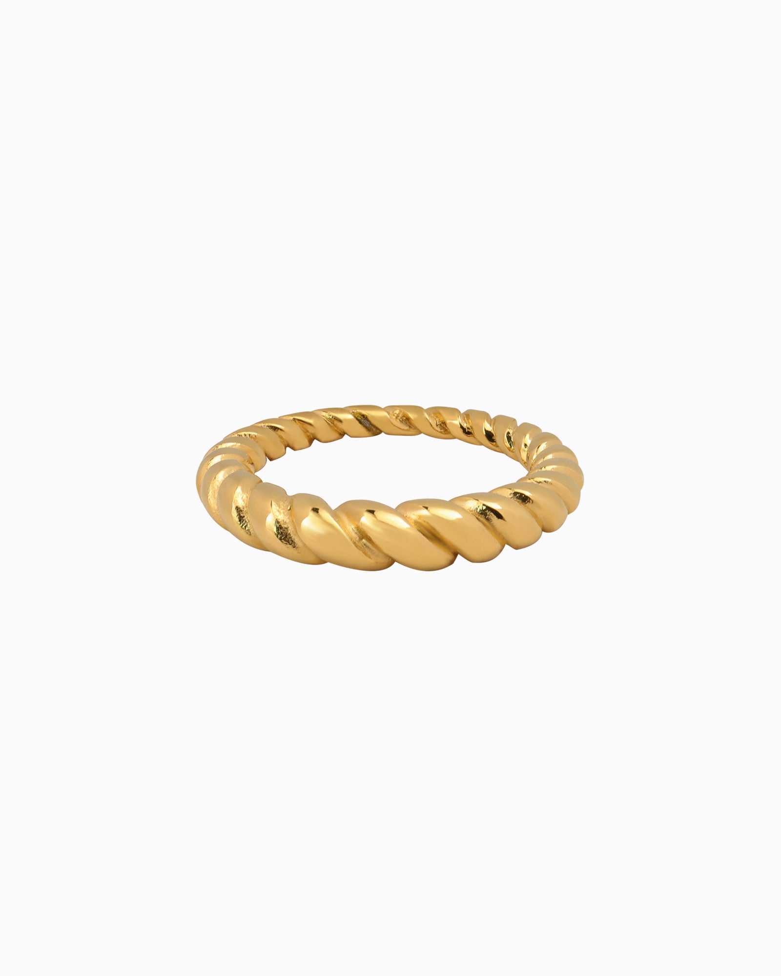 Drift Twisted Band Ring