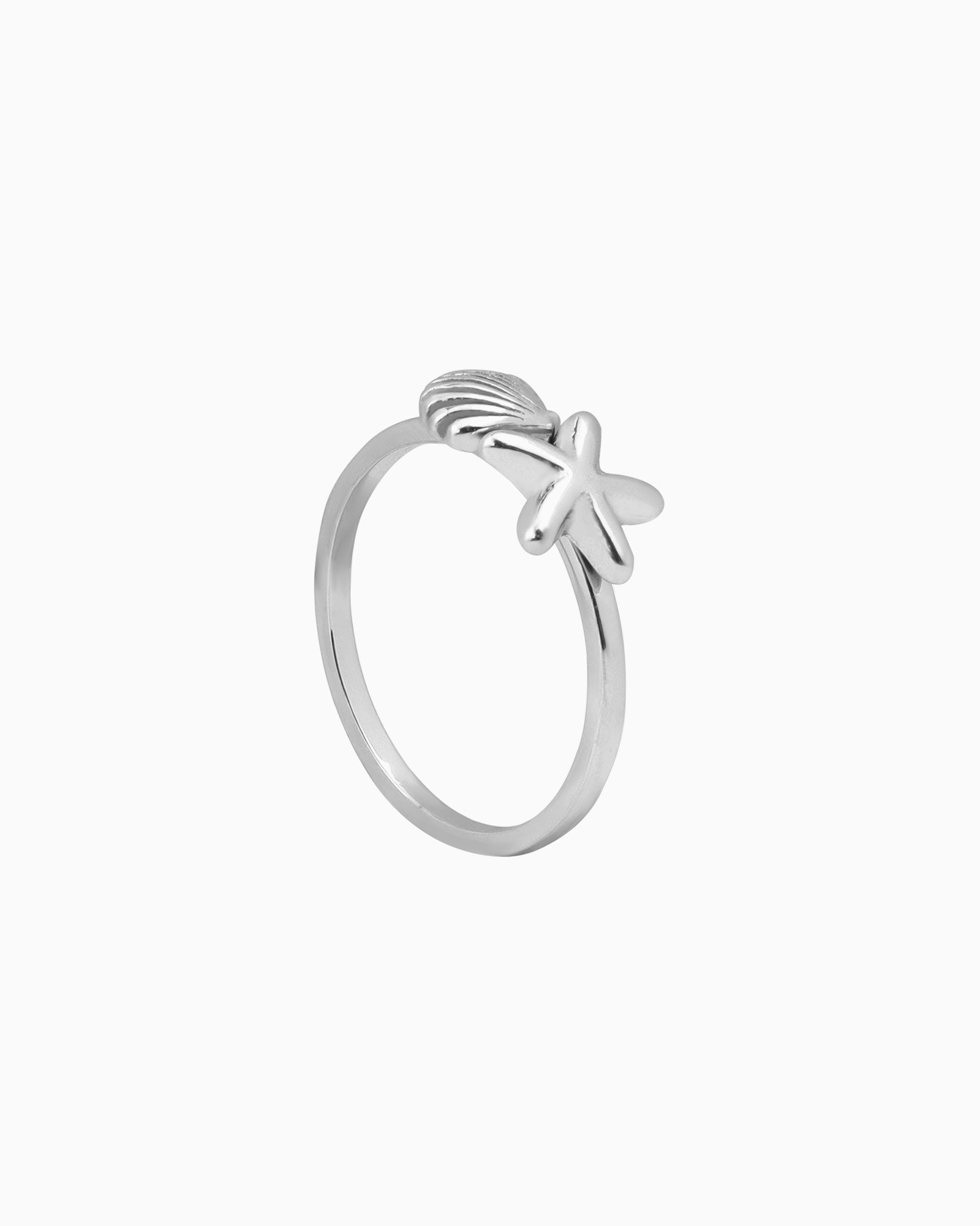 Drift Shell & Starfish Ring