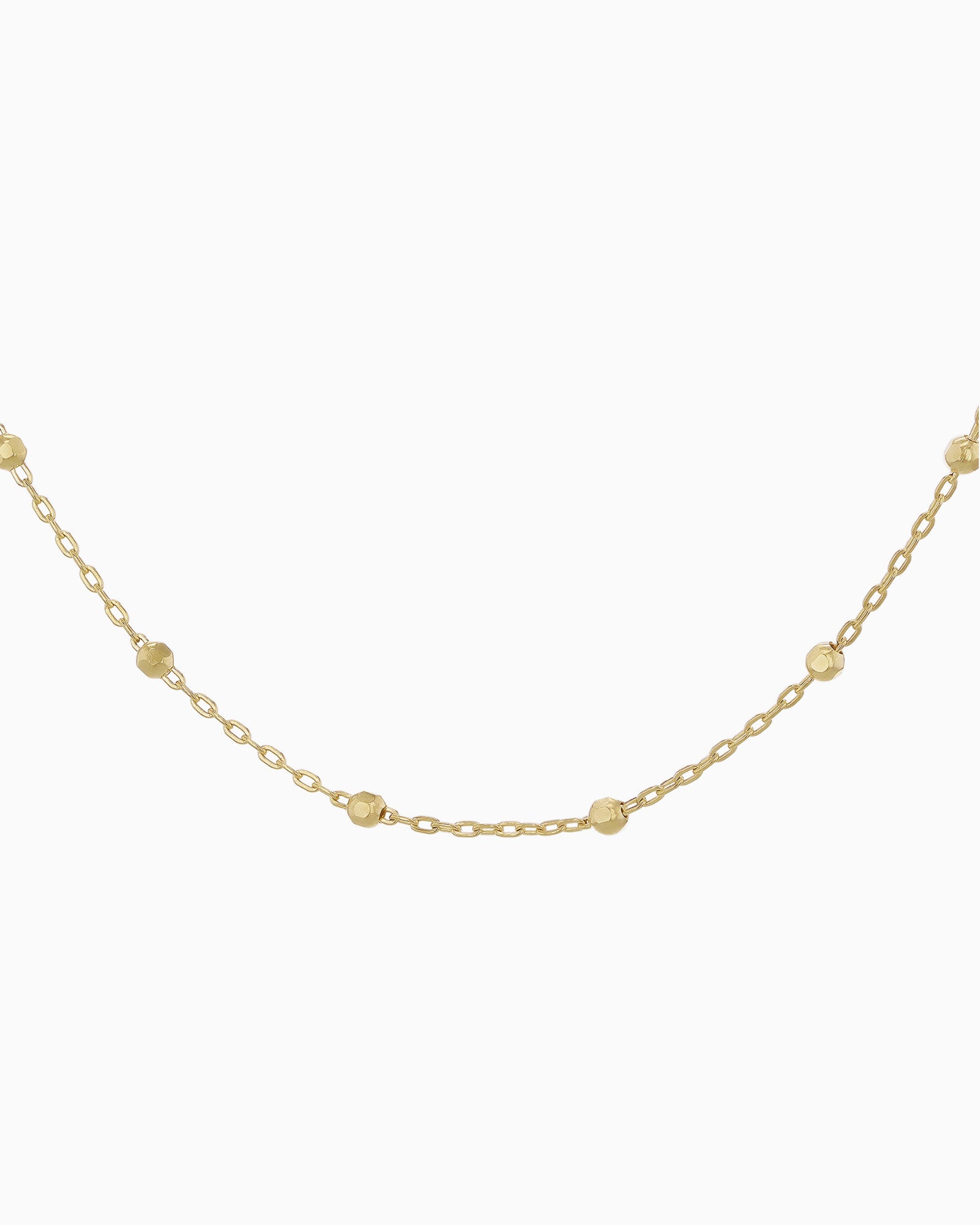Linea 9K Gold Ball Intermittent Ball Chain