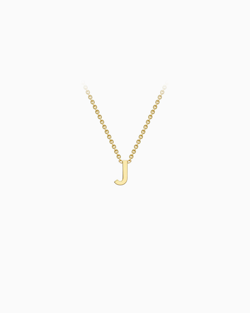 Initials 9K Gold Necklace | Zoe Olivia Jewellery Australia