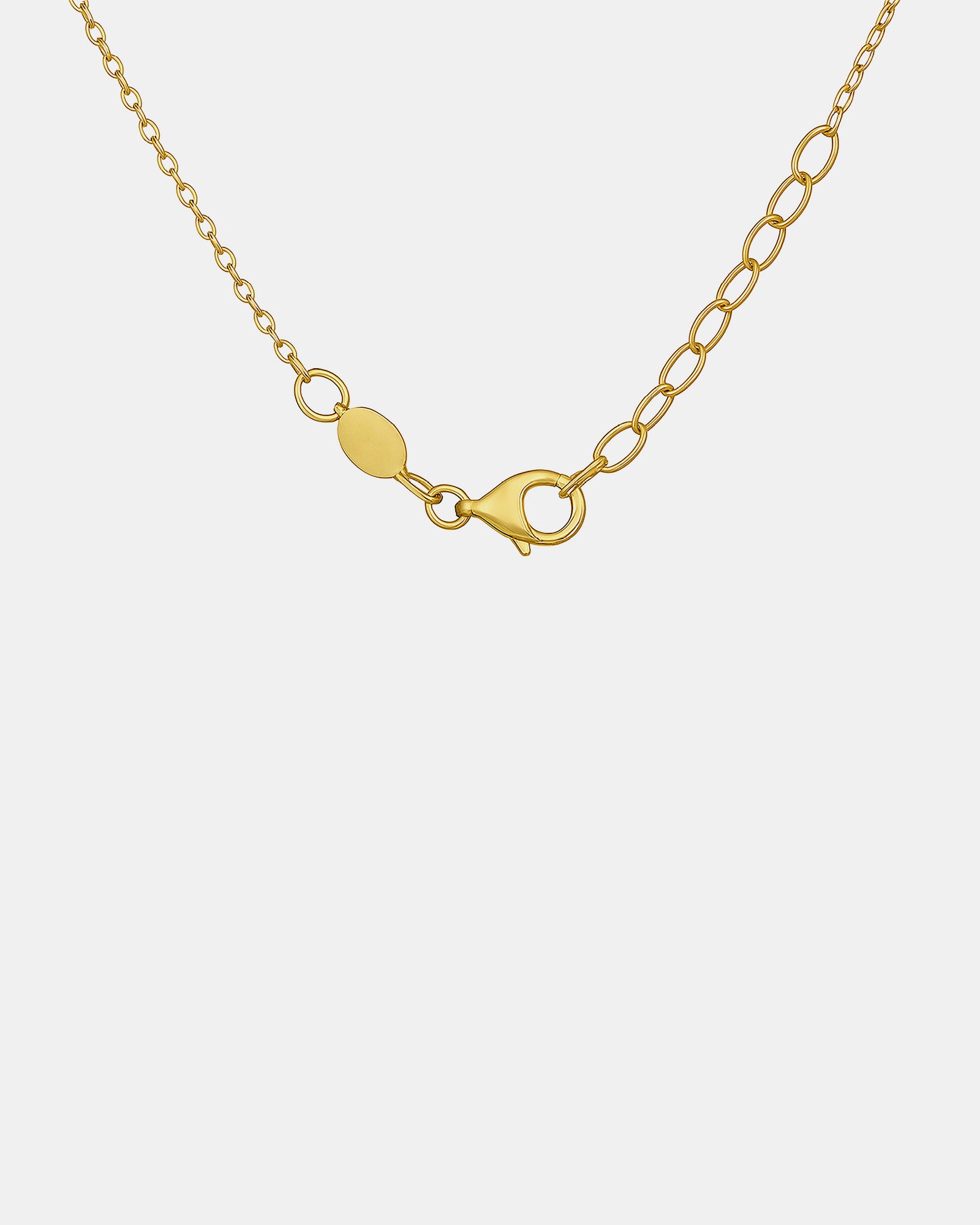 Essentials 9K Gold Round Disk Necklace | Zoe Olivia Jewellery Australia