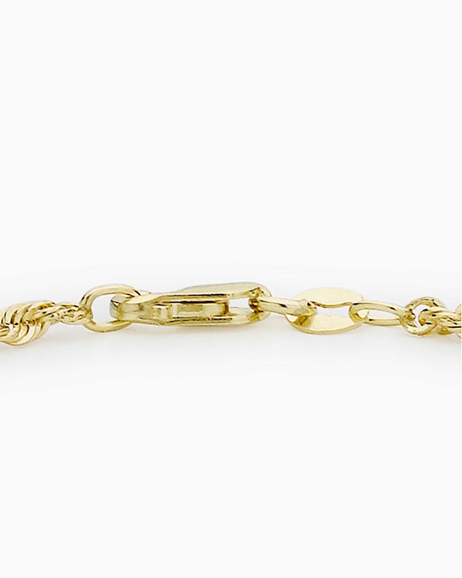 Essentials 9K Gold Twist Chain Bracelet