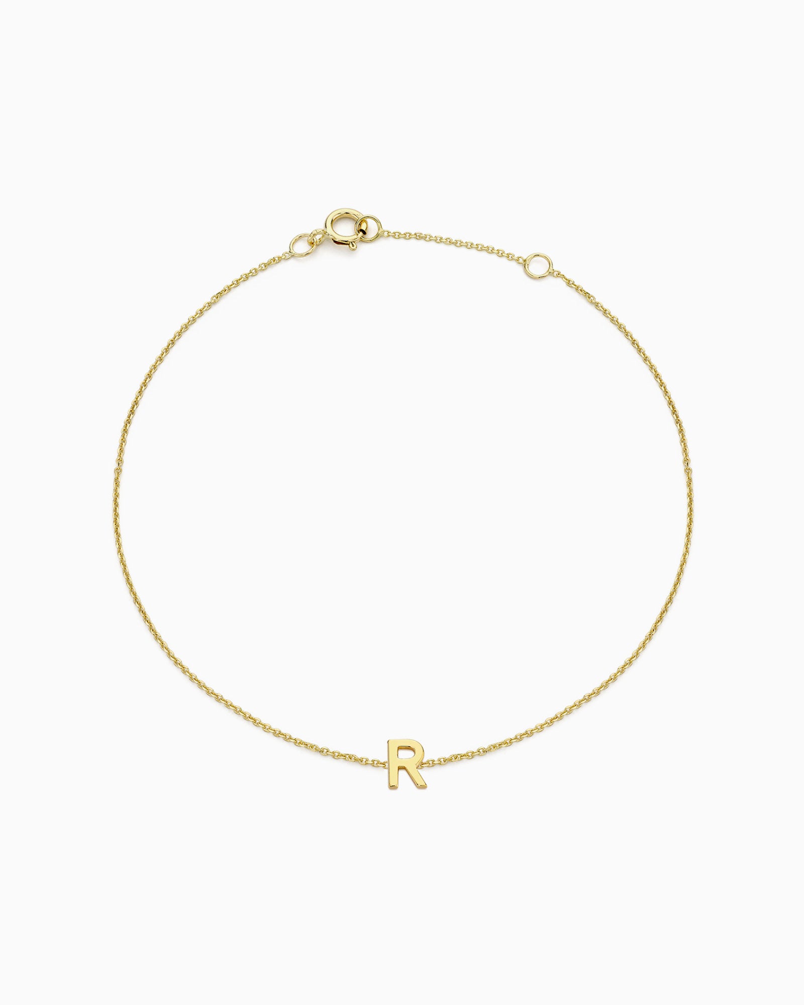 Initials 9K Gold Bracelet | Zoe Olivia Jewellery Australia
