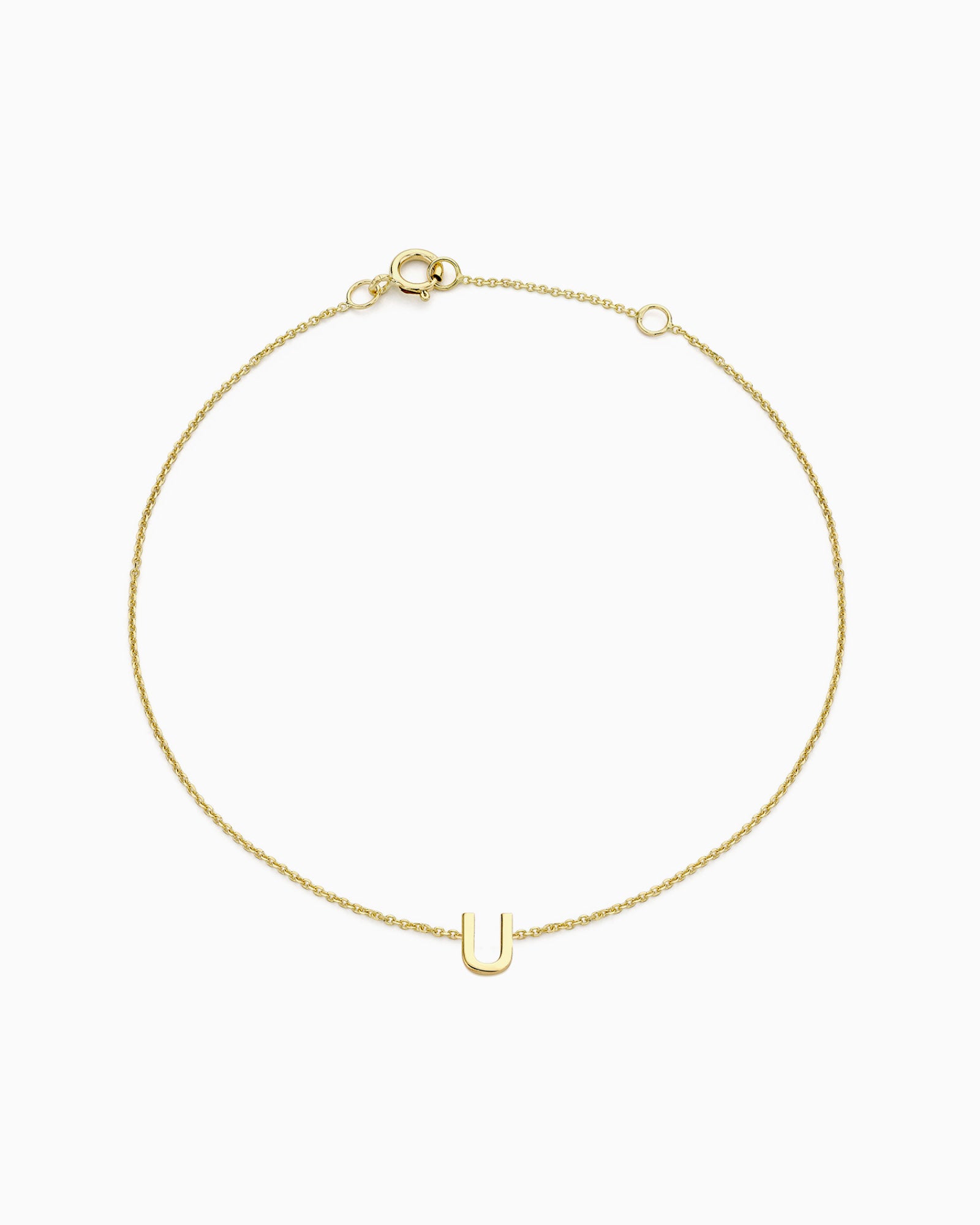 Initials 9K Gold Bracelet | Zoe Olivia Jewellery Australia