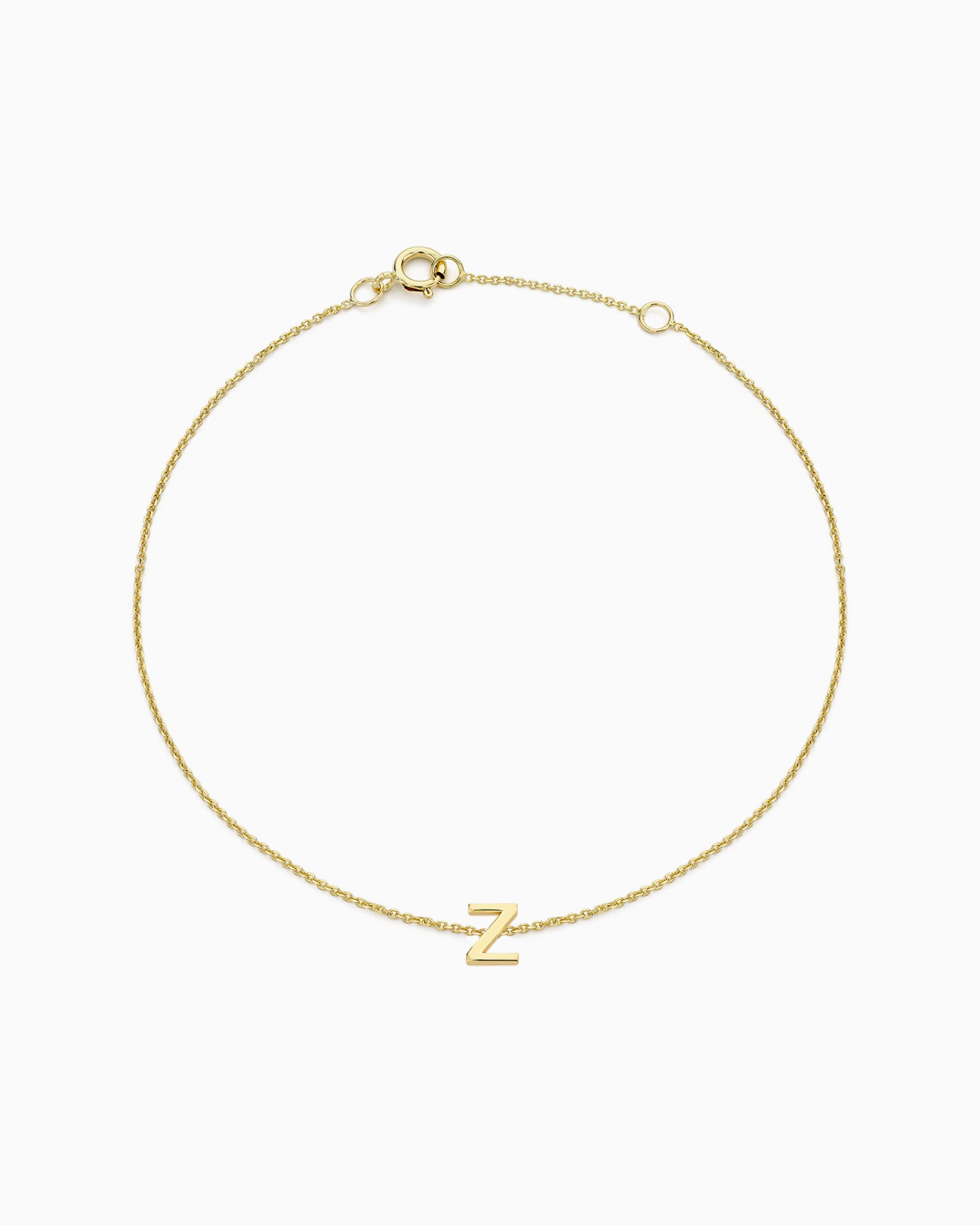 Initials 9K Gold Bracelet | Zoe Olivia Jewellery Australia