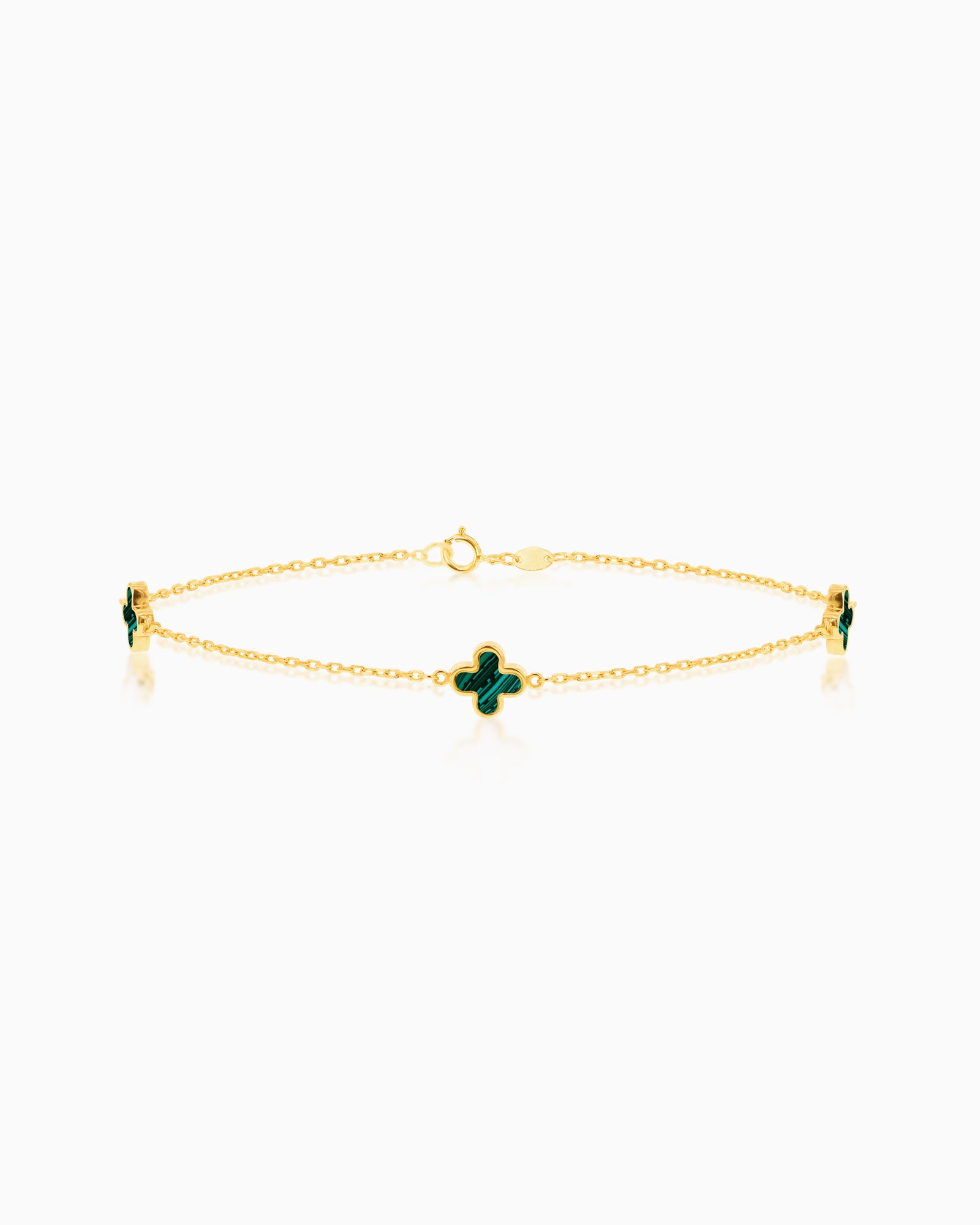 Essentials 9K Gold Petal Bracelet