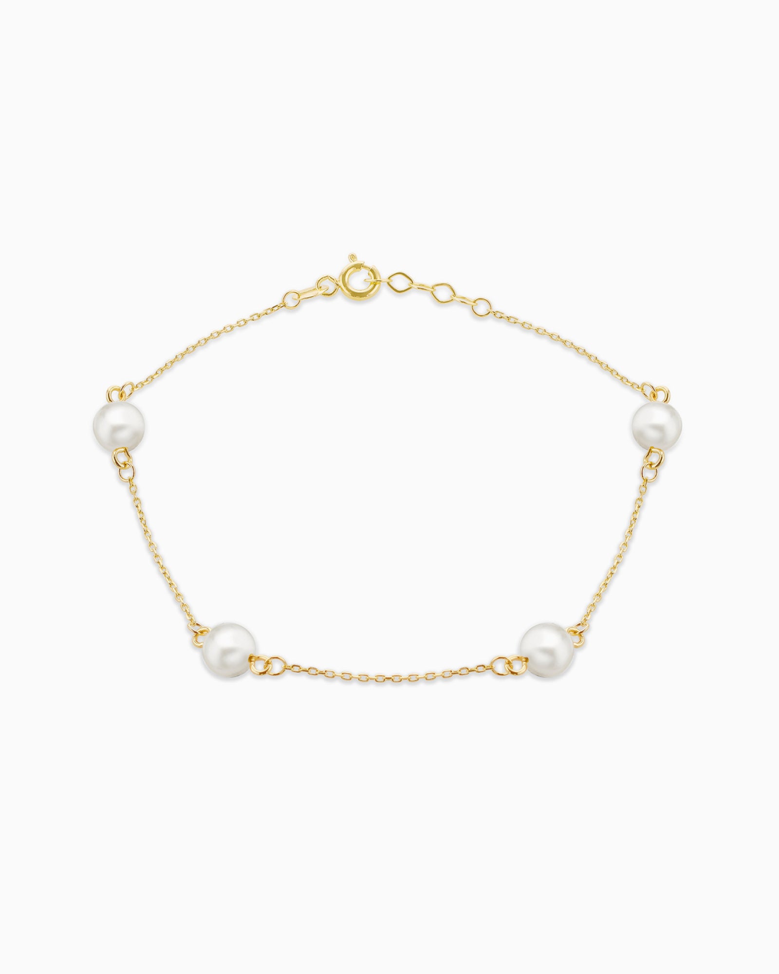 Essentials 9K Gold Freshwater Pearl Bracelet
