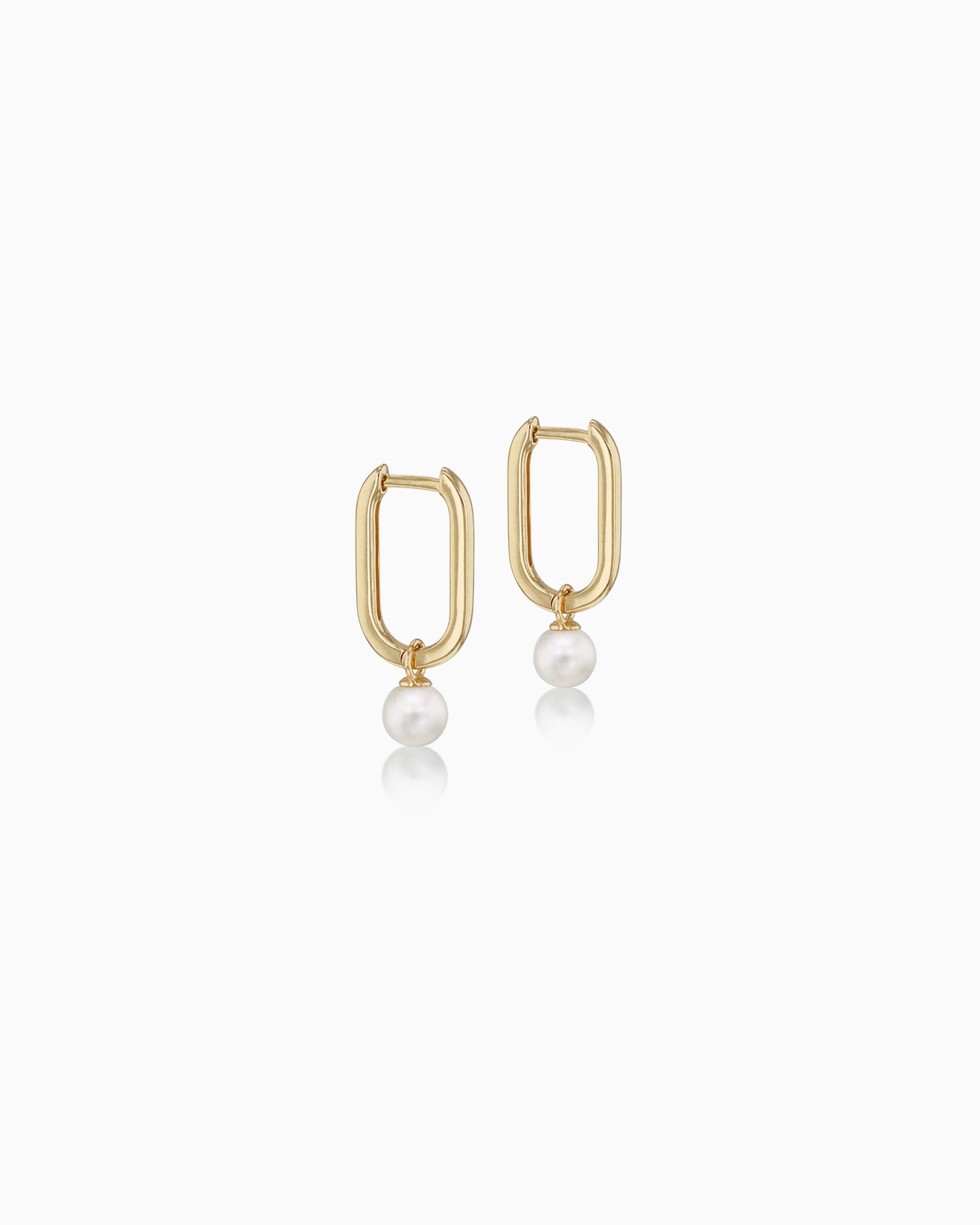 Essentials 9K Gold Freshwater Pearl Drop Earrings
