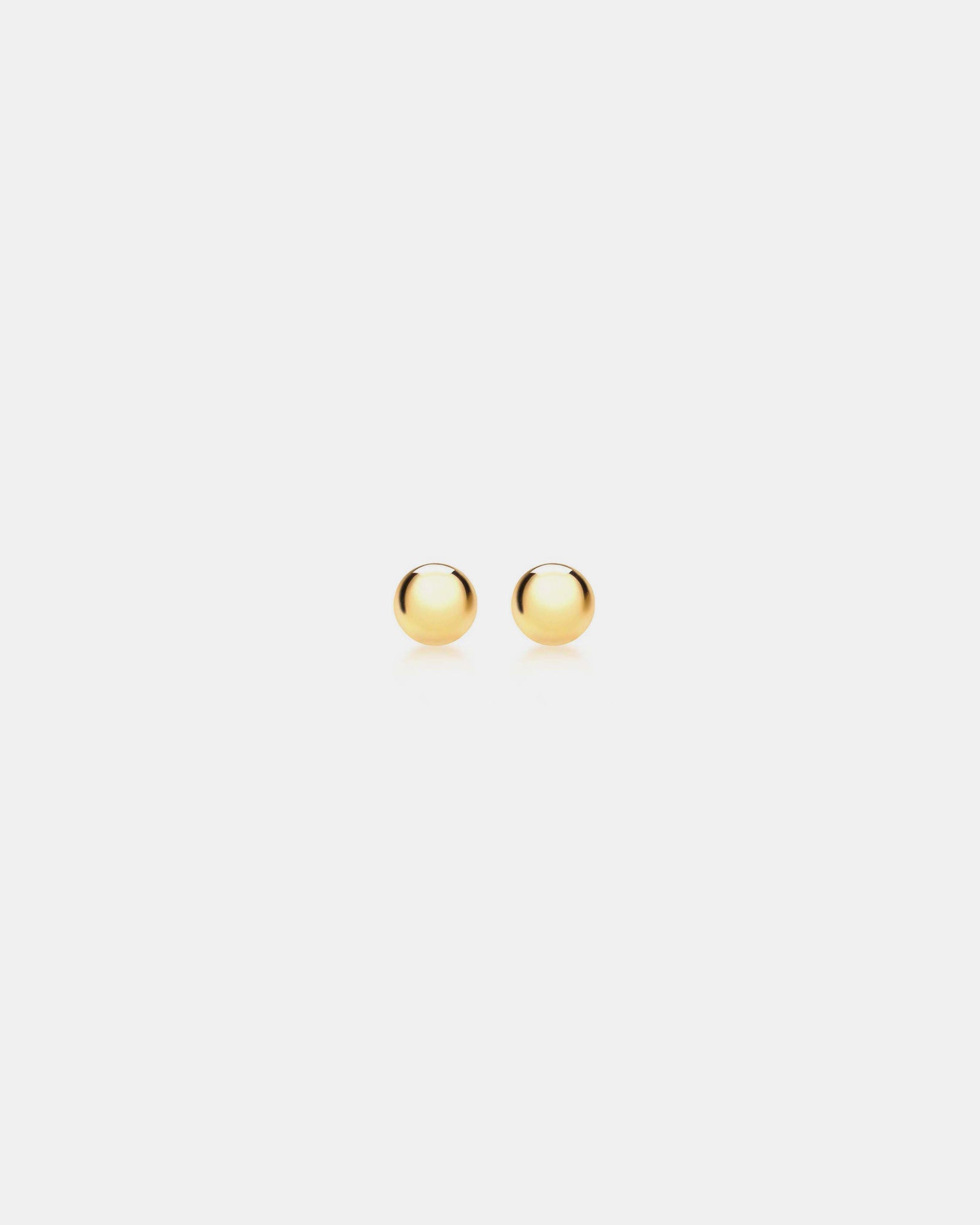 Essentials 9K Gold Small Ball Studs | Zoe Olivia Jewellery Australia