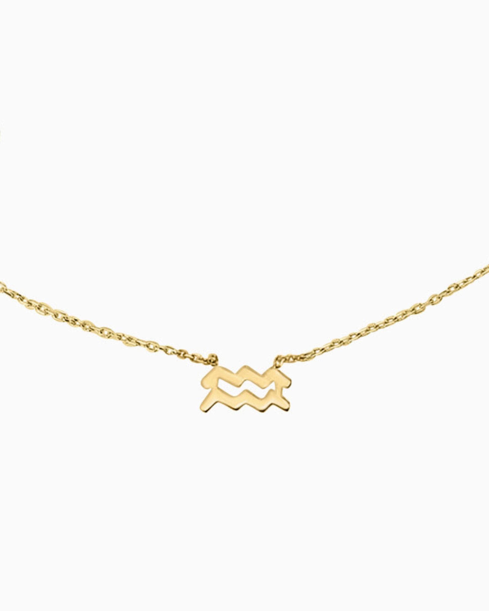 Zodiacs 9K Gold Necklace | Zoe Olivia Jewellery Australia