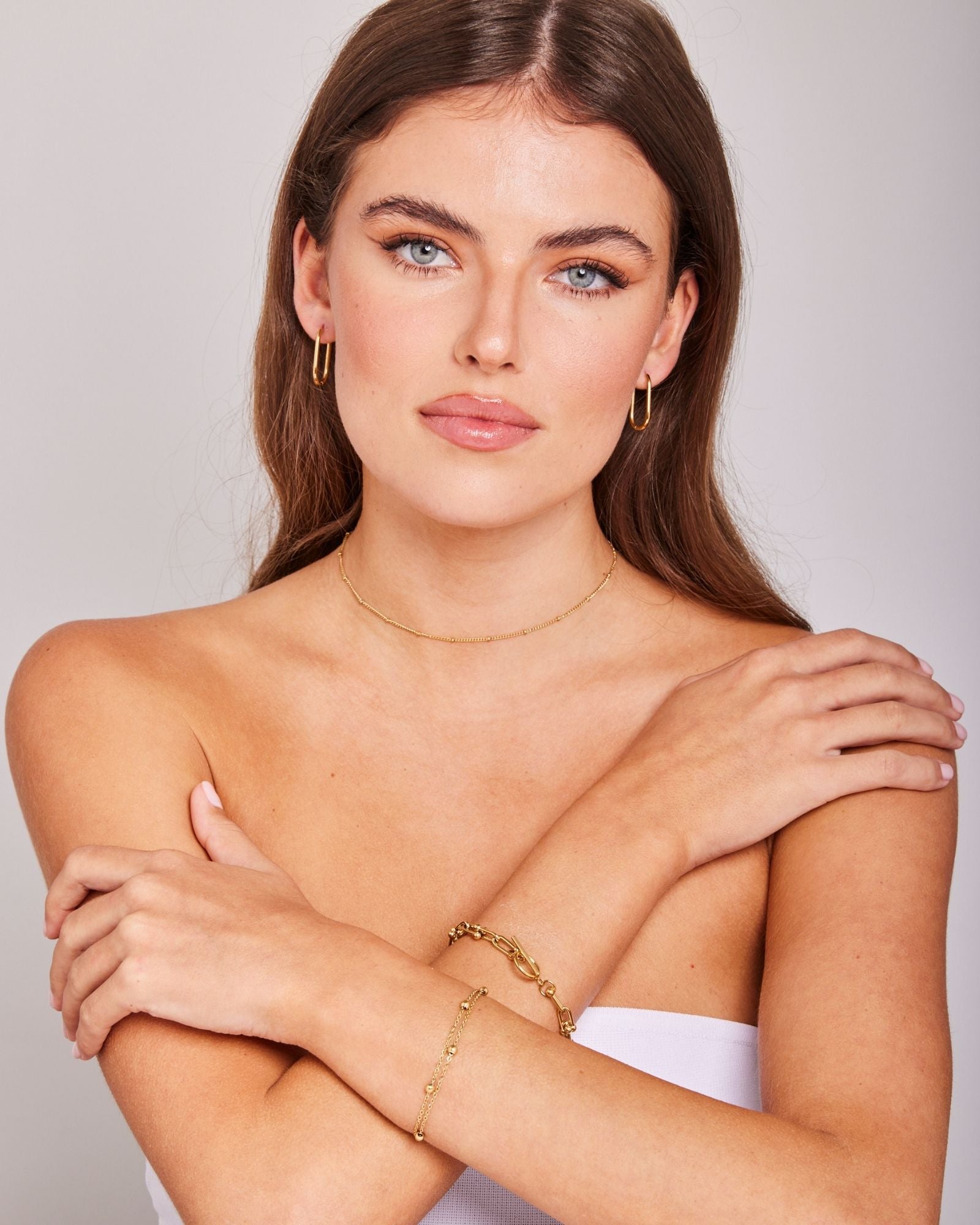 Essentials Dainty Gold Jewellery Set