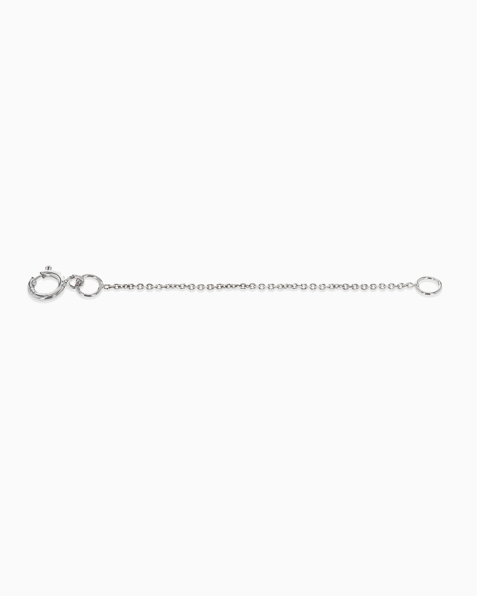 Essentials 9K White Gold 5cm Extension Chain