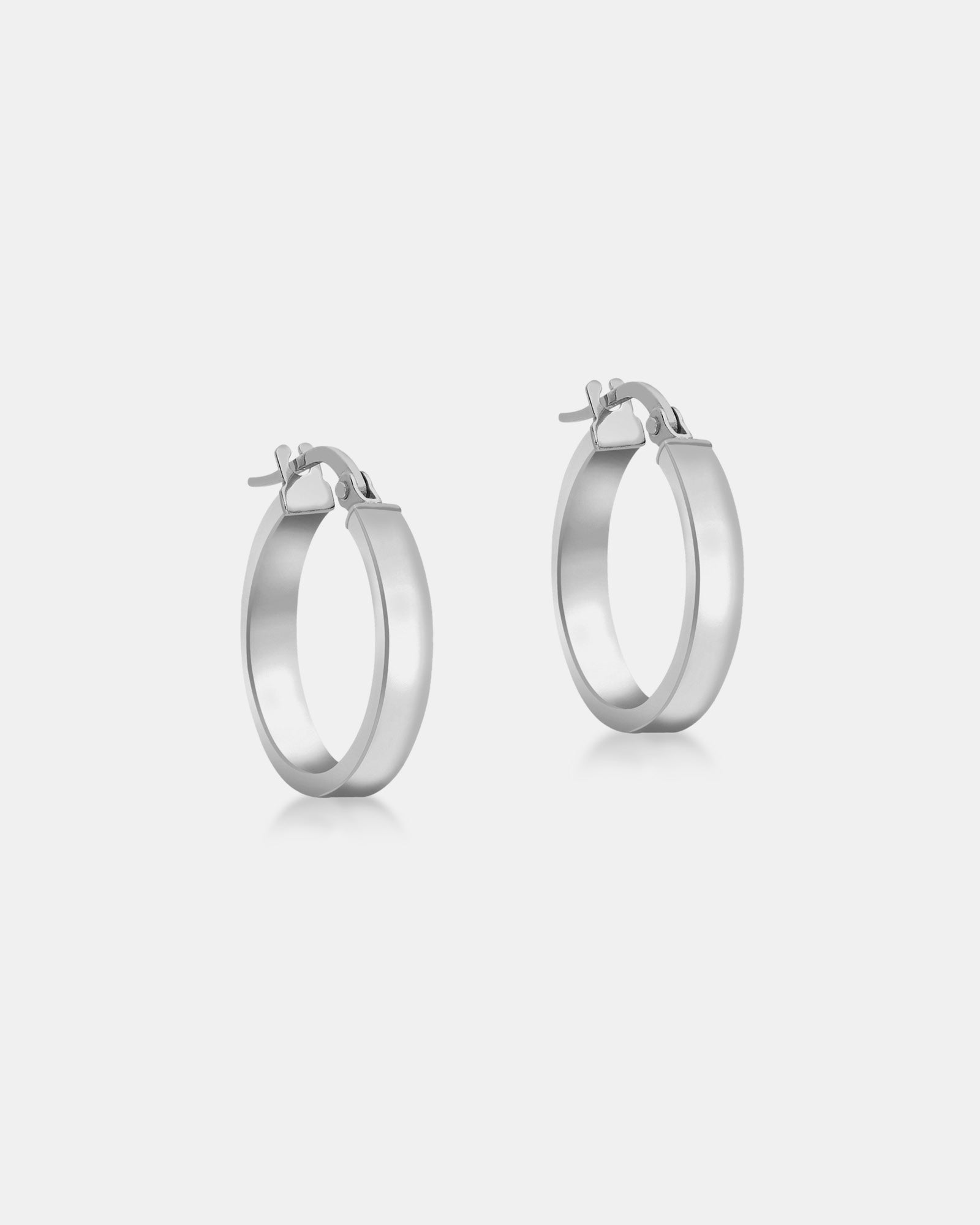 Essentials 9K Gold Thin Hoops | Zoe Olivia Jewellery Australia