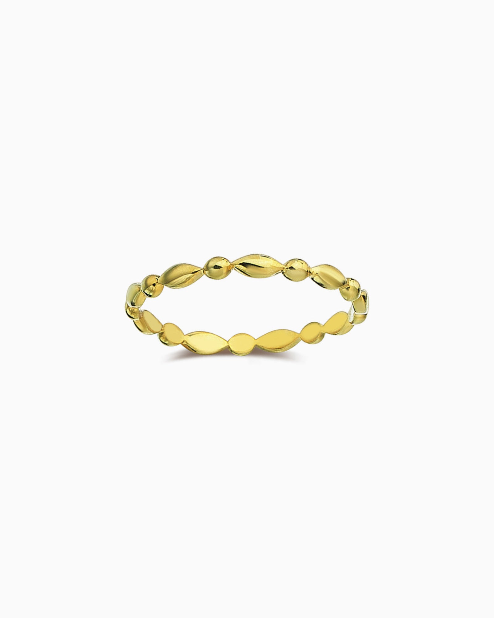 Linea 9K Gold Dots Ring