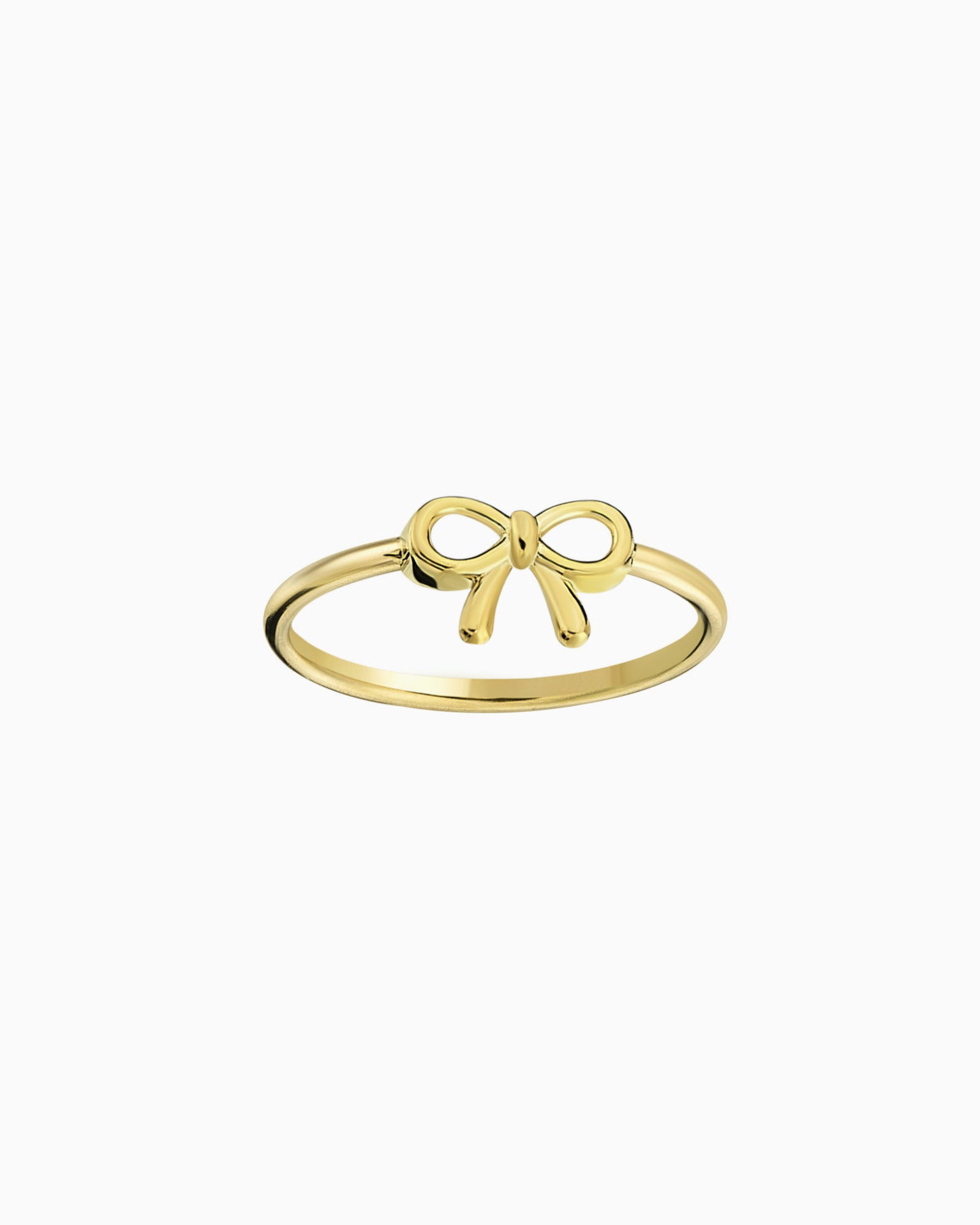 Linea 9K Gold Bow Ring