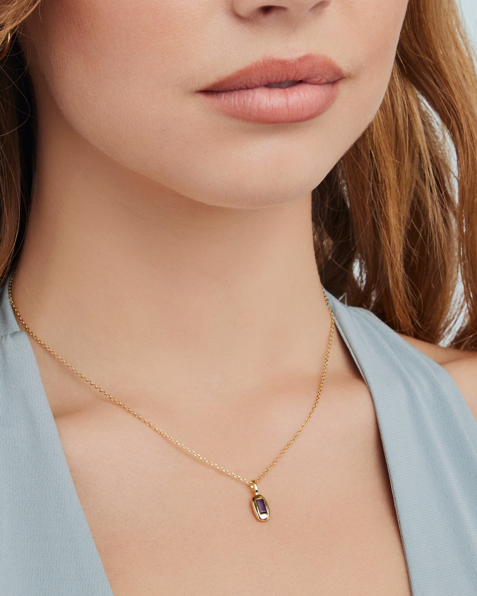 Ever 14k Gold Vermeil February Birthstone Charm