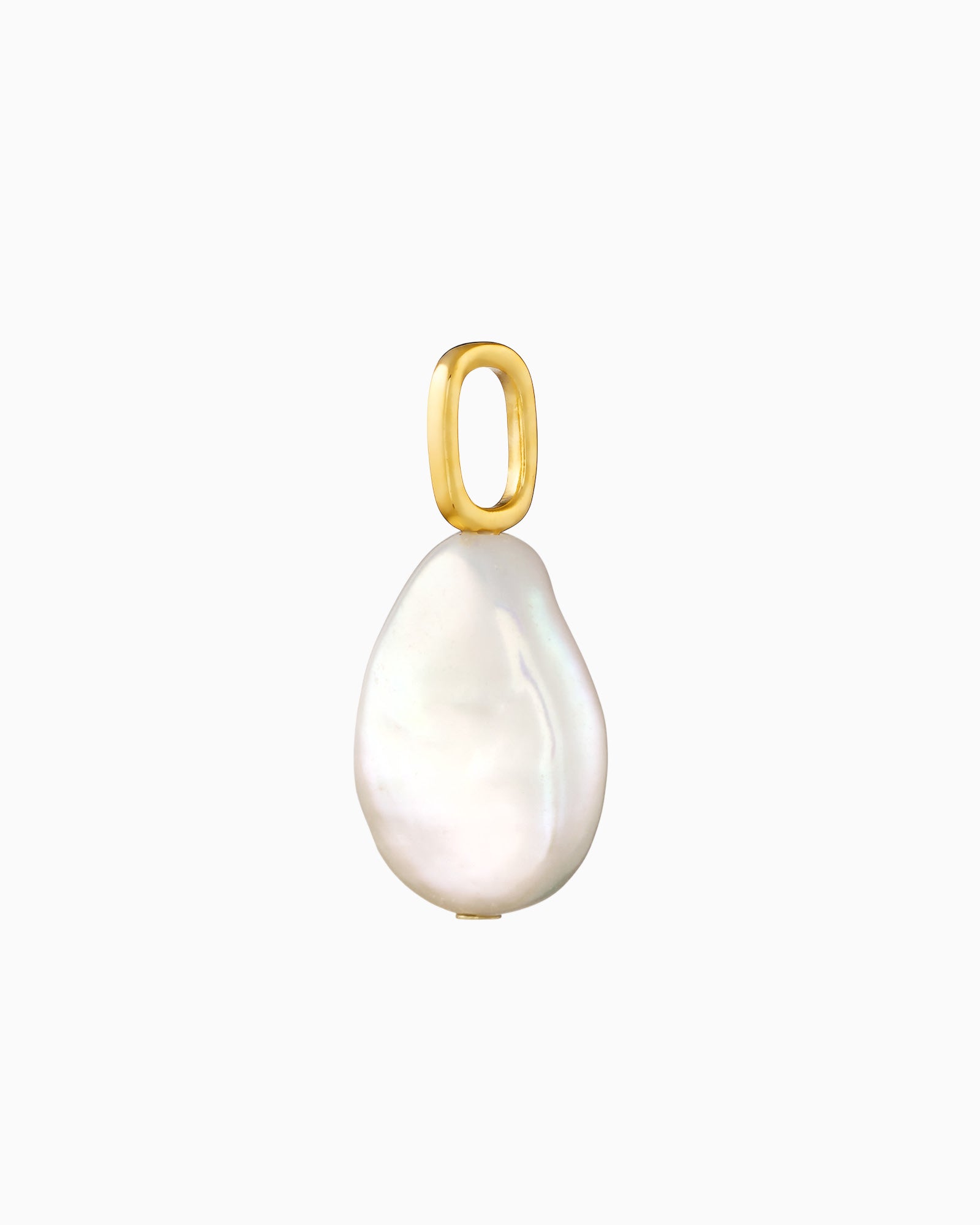 Charmed 14k Gold Vermeil Pearl Short Charm