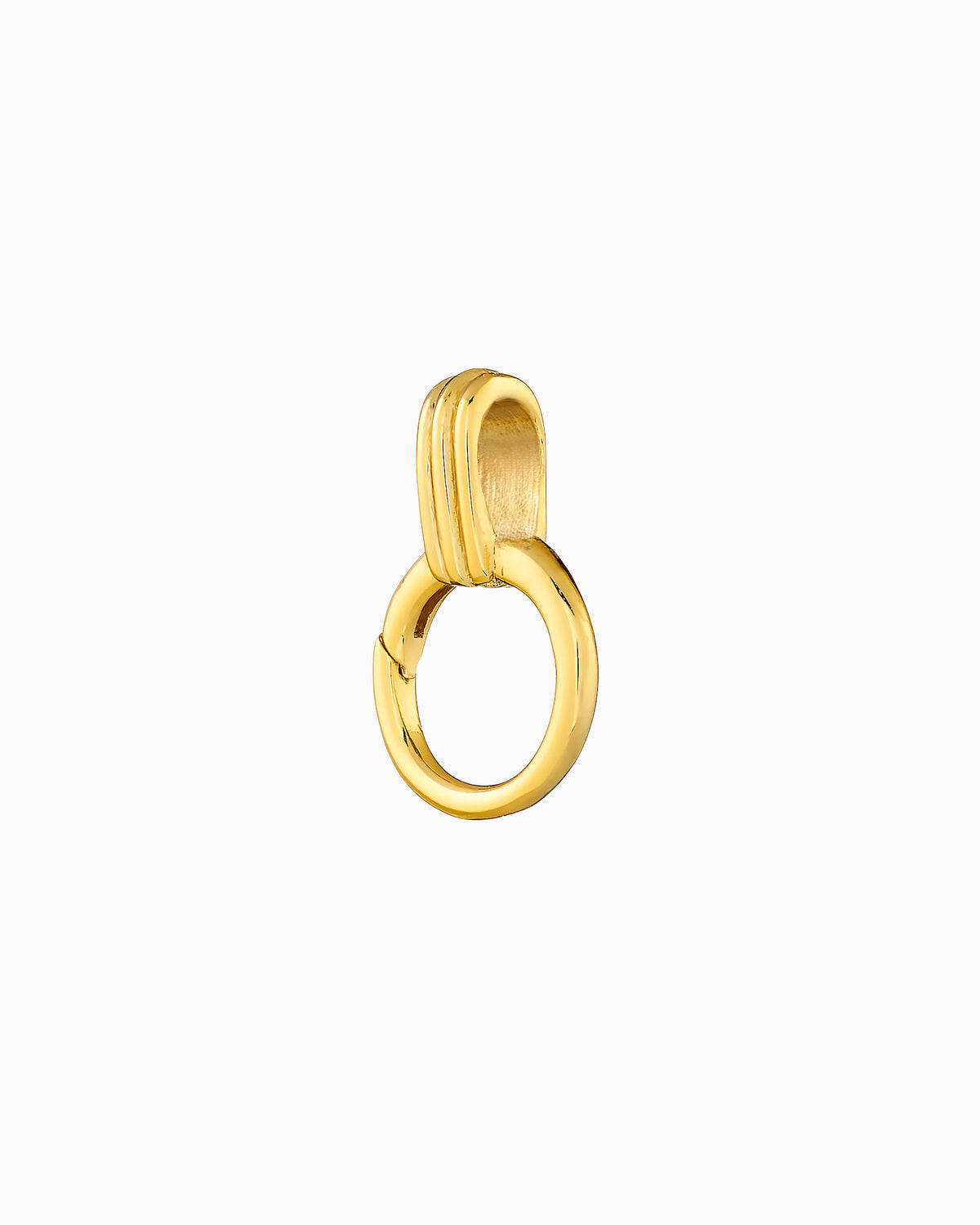 Charmed 14k Gold Vermeil 3 Line Charm Carrier