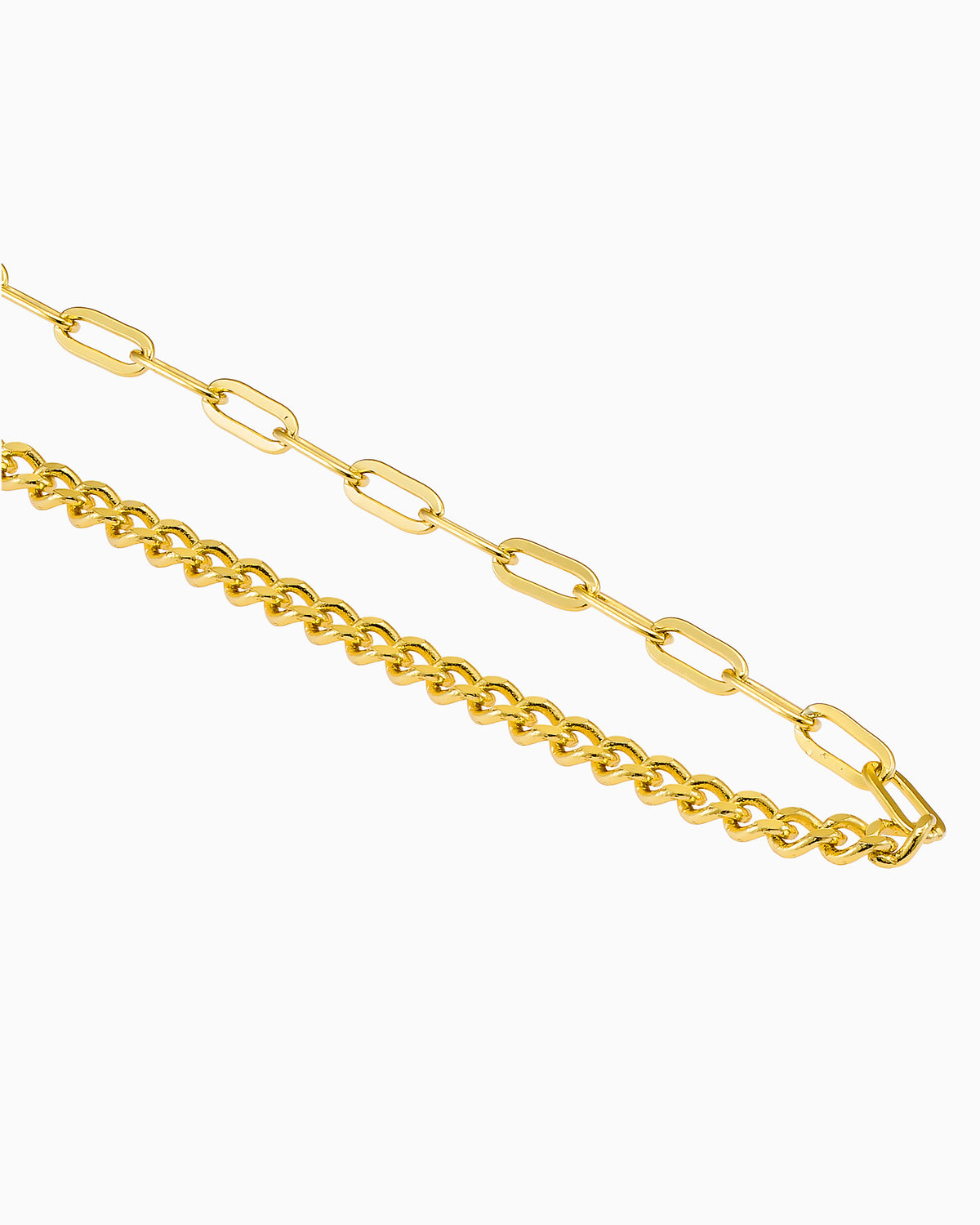 Icon 14k Gold Vermeil Alternate Chain Necklace
