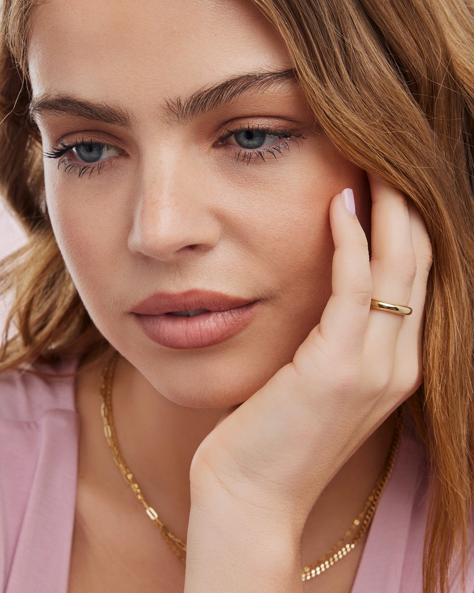 Icon 14k Gold Vermeil Plain Band Ring