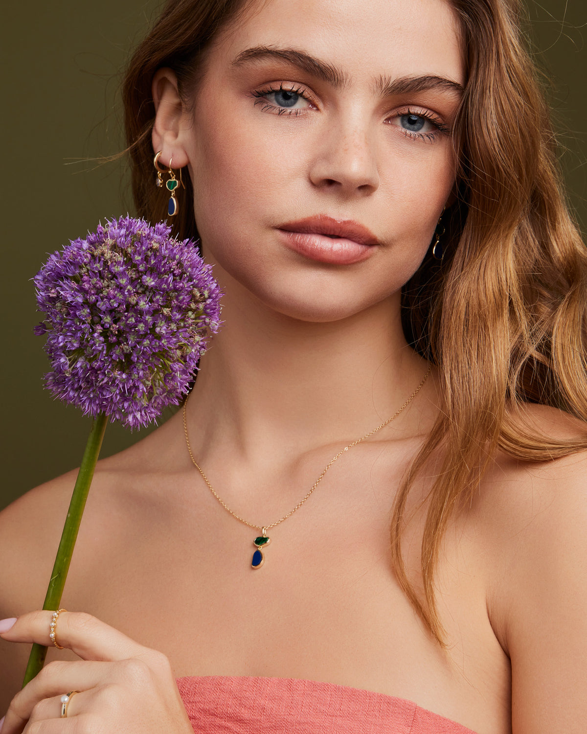 Perla 14k Gold Vermeil Pearl Ring
