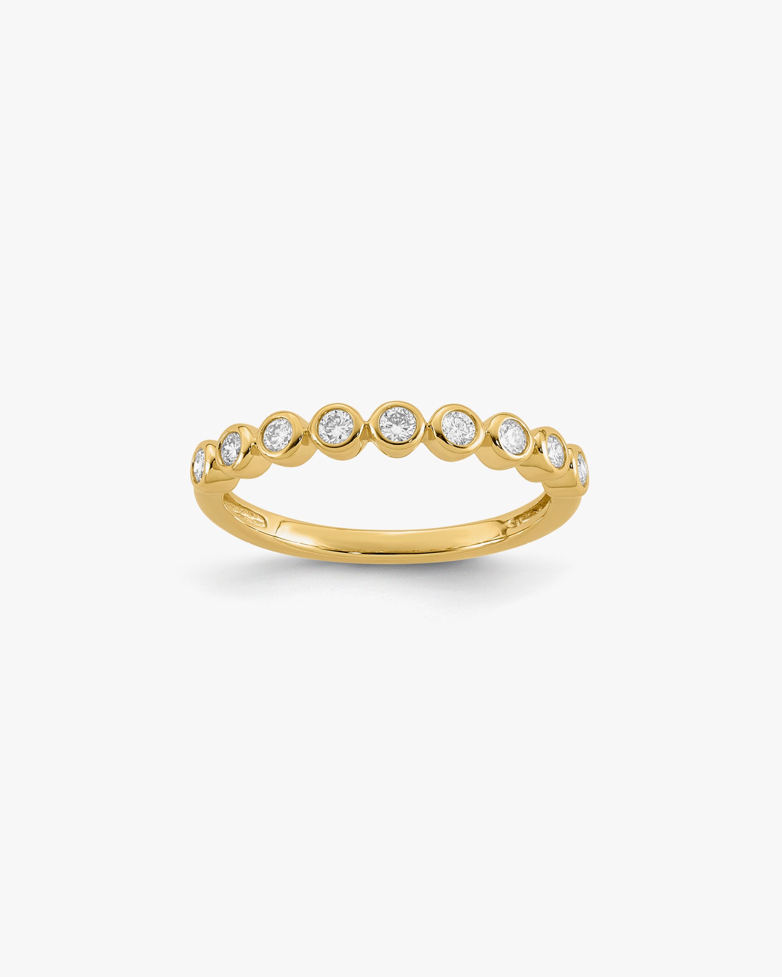 Radiance 9K Gold 0.25ct Lab Grown Diamond Band