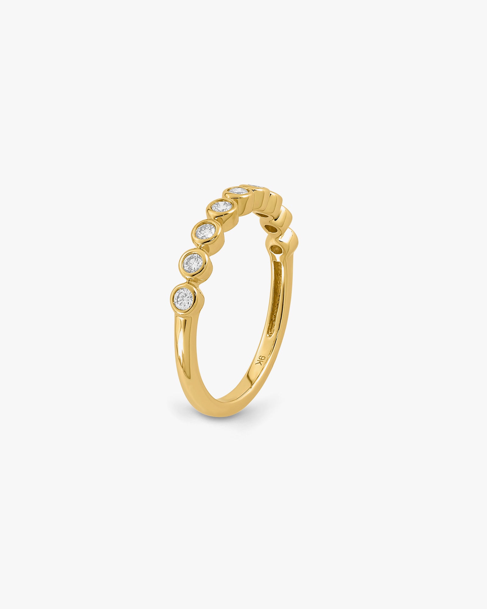 Radiance 9K Gold 0.25ct Lab Grown Diamond Band