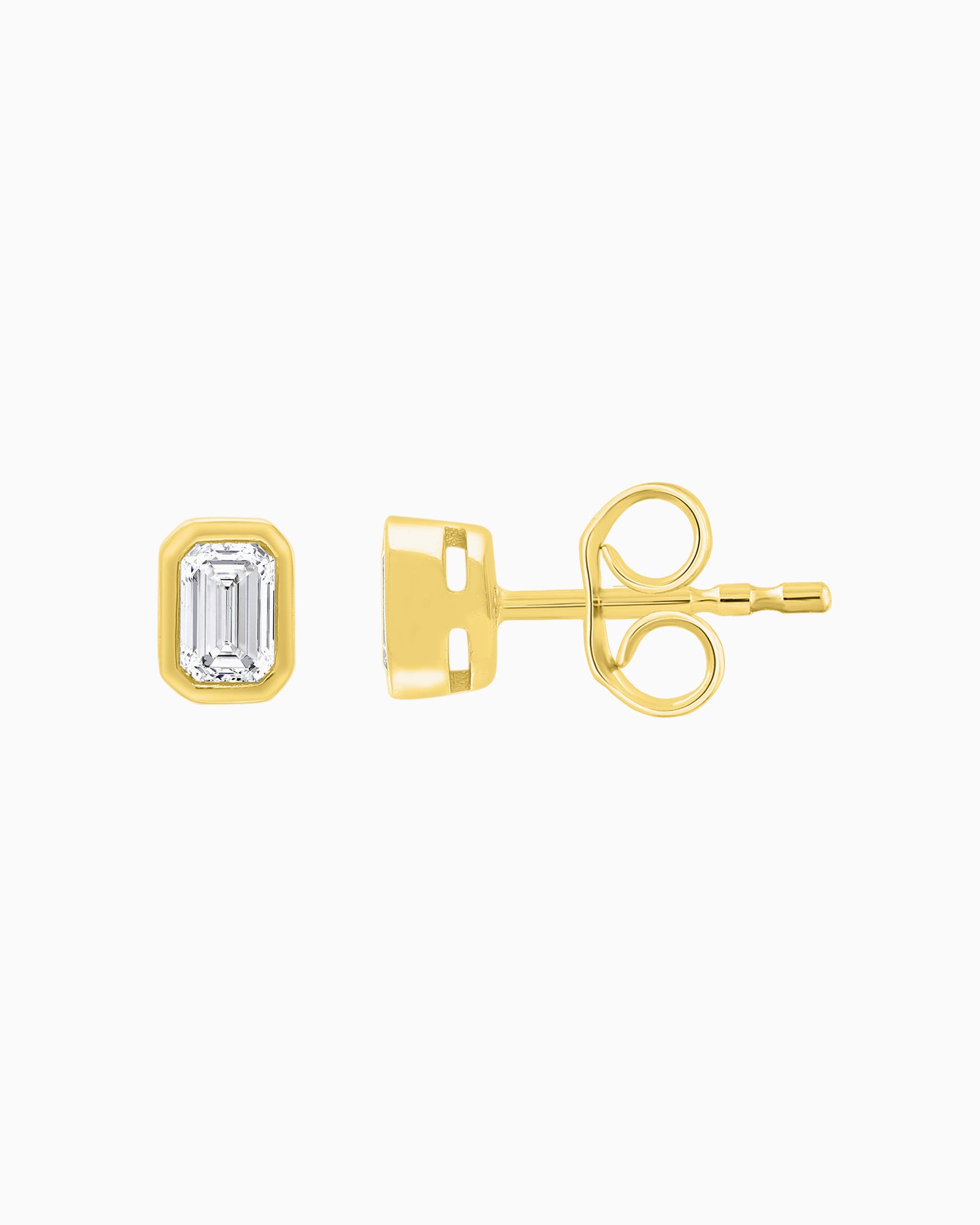Radiance 9K Emerald Lab Grown Diamond Studs