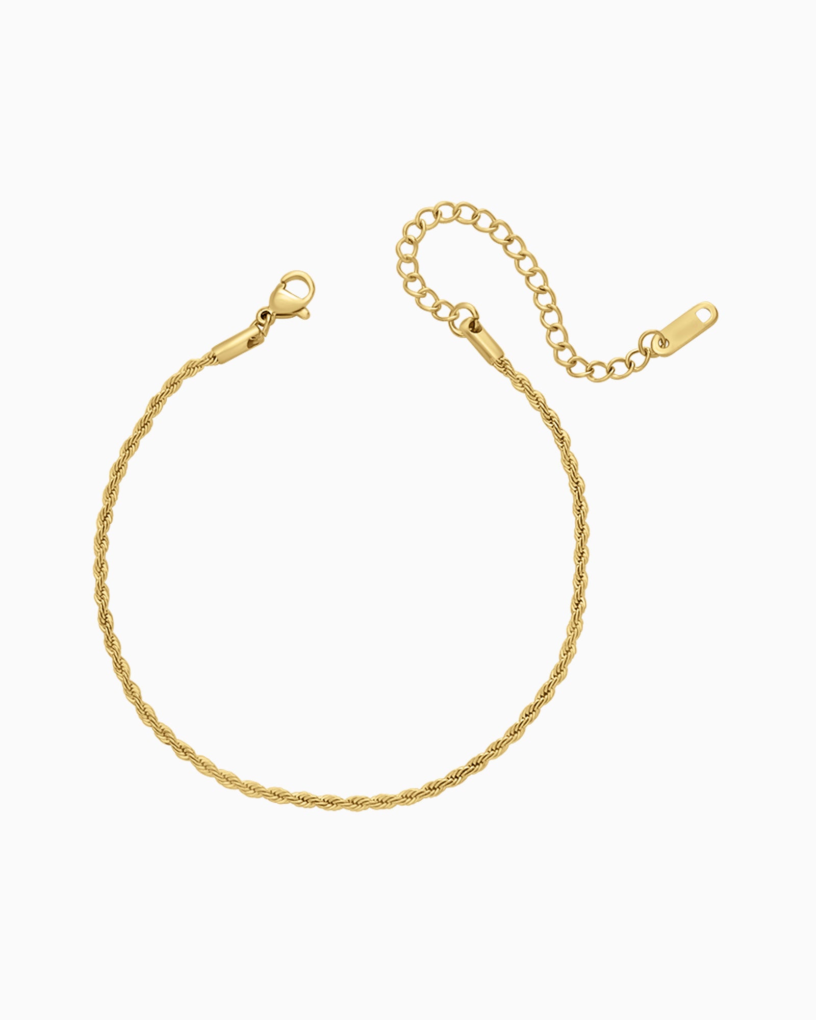 Essentials Twisted Rope Chain Anklet