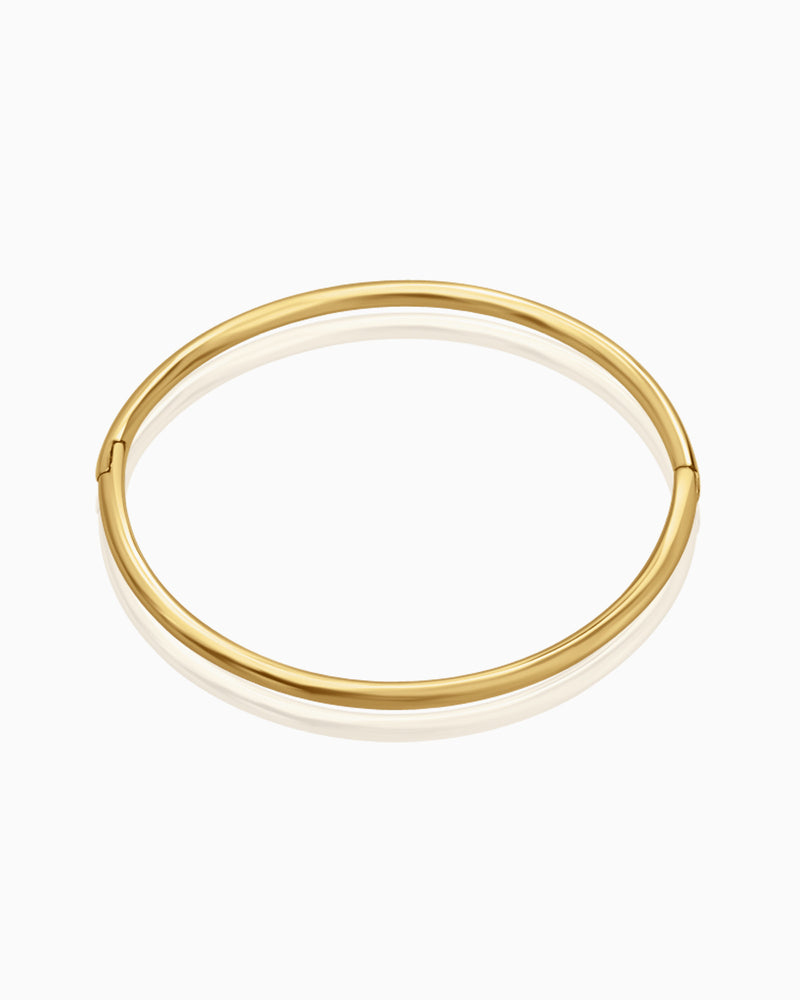 Essentials Classic Polished Bangle | Zoe Olivia Jewellery Australia