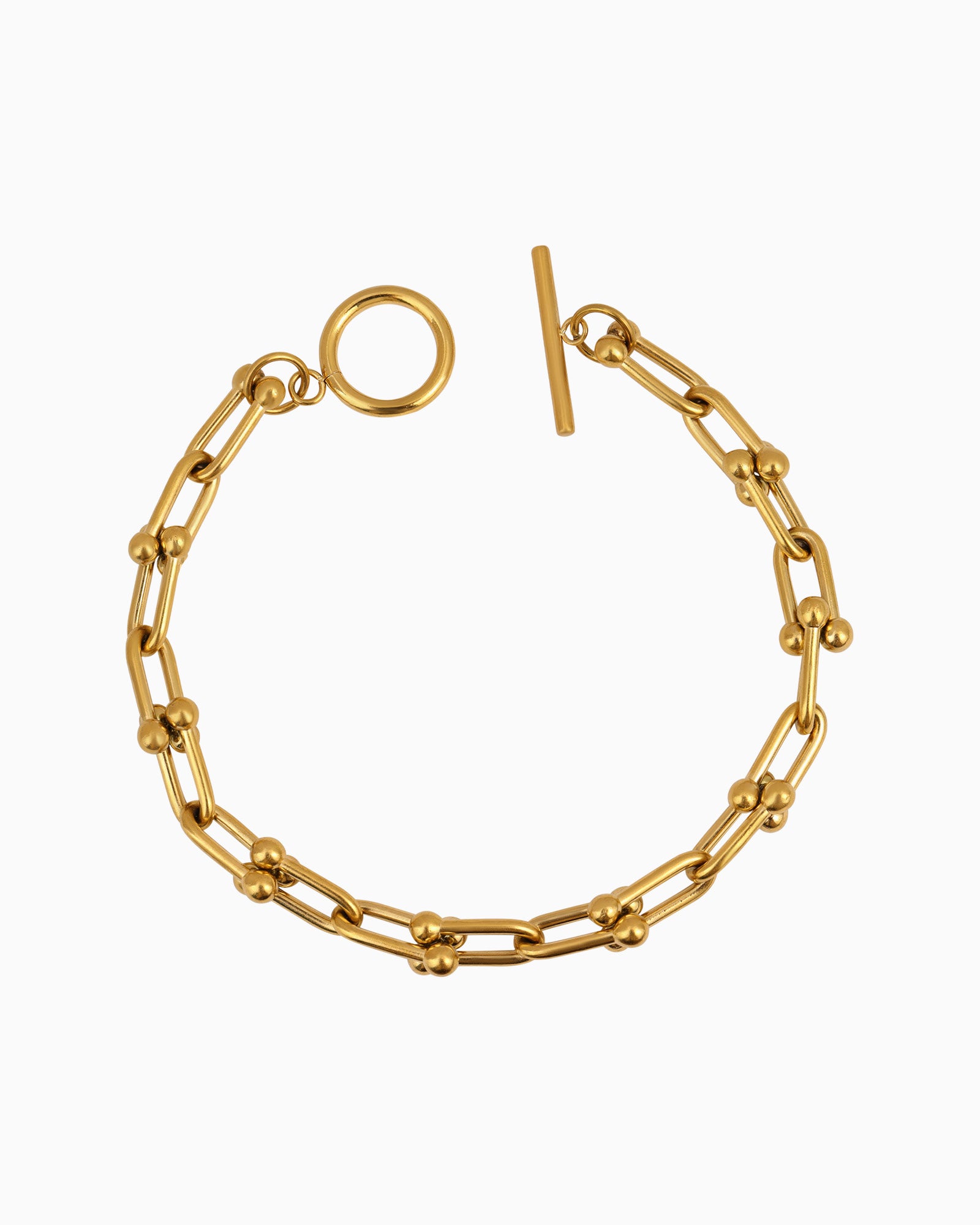 Essentials Bold Oval Link Bracelet