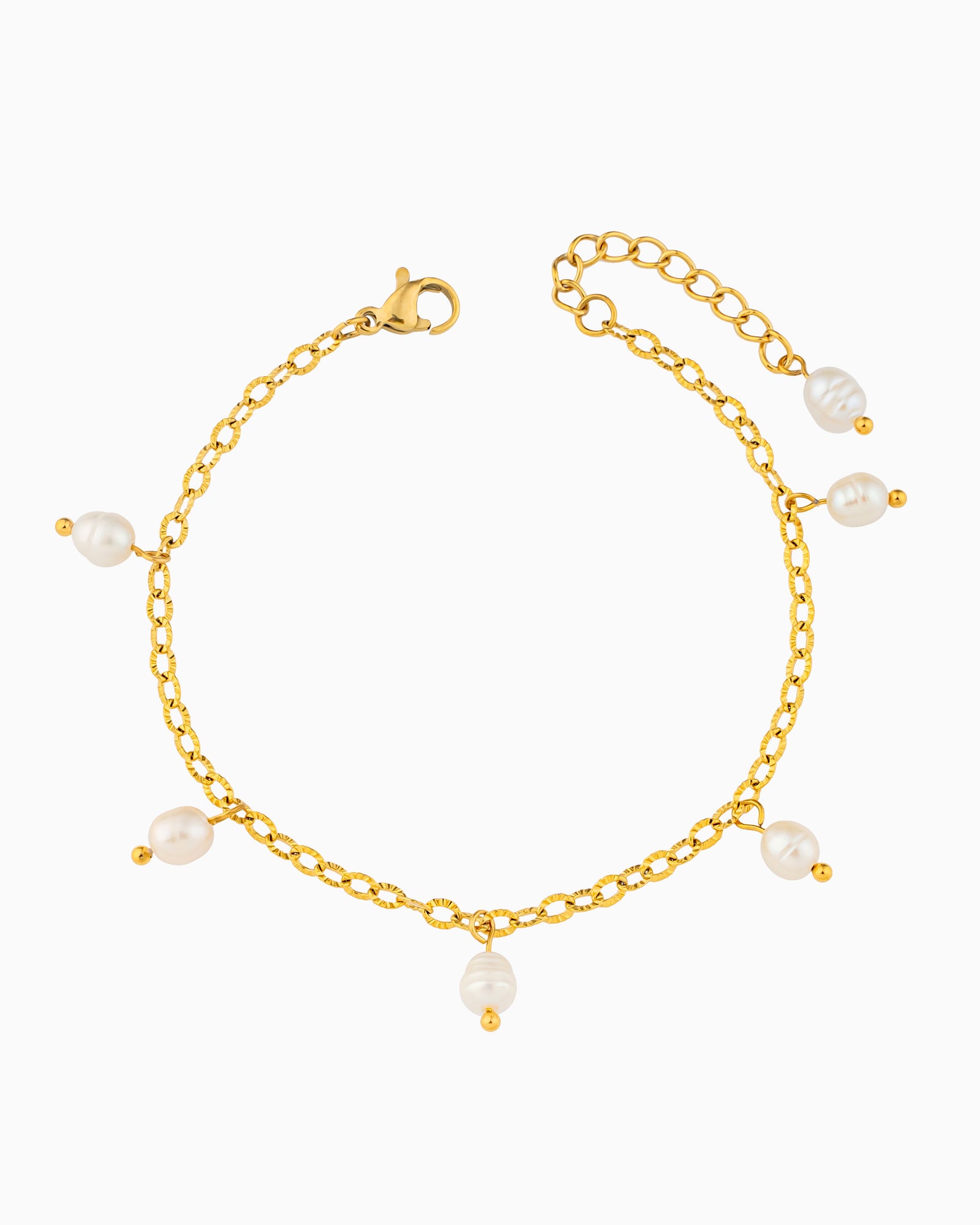Luna Intermittent Cultured Freshwater Pearl Bracelet | Zoe Olivia Jewellery Australia