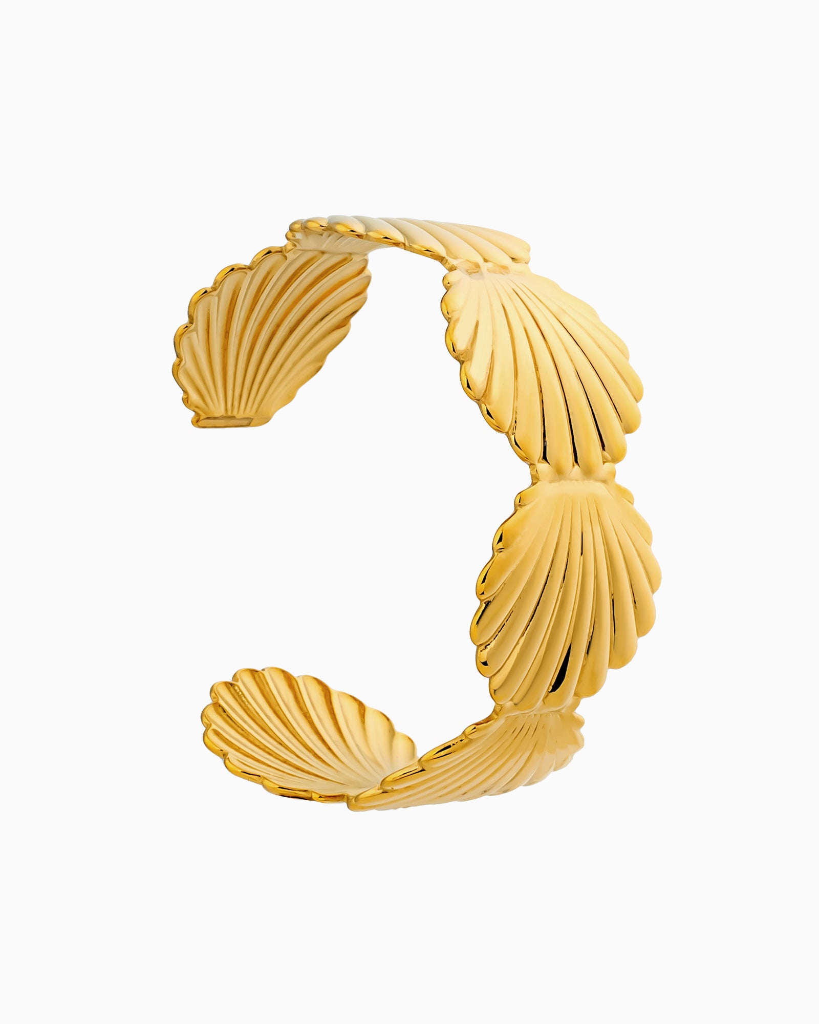 Solara Textured Shell Cuff | Zoe Olivia Jewellery Australia