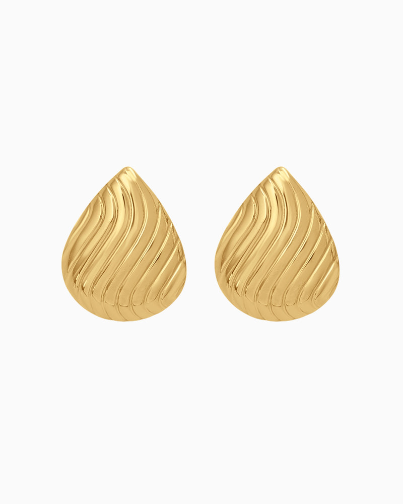 Drift Teardrop Stud Earrings