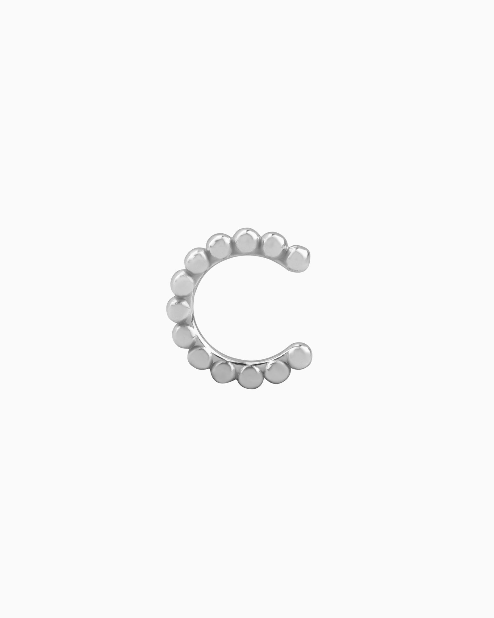 Silver Everyday Hoops & Ear Cuff Set