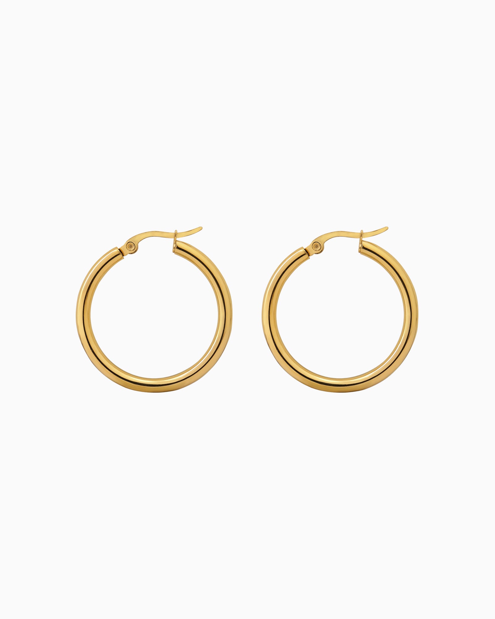 Essentials Thin Tubular Classic Hoops