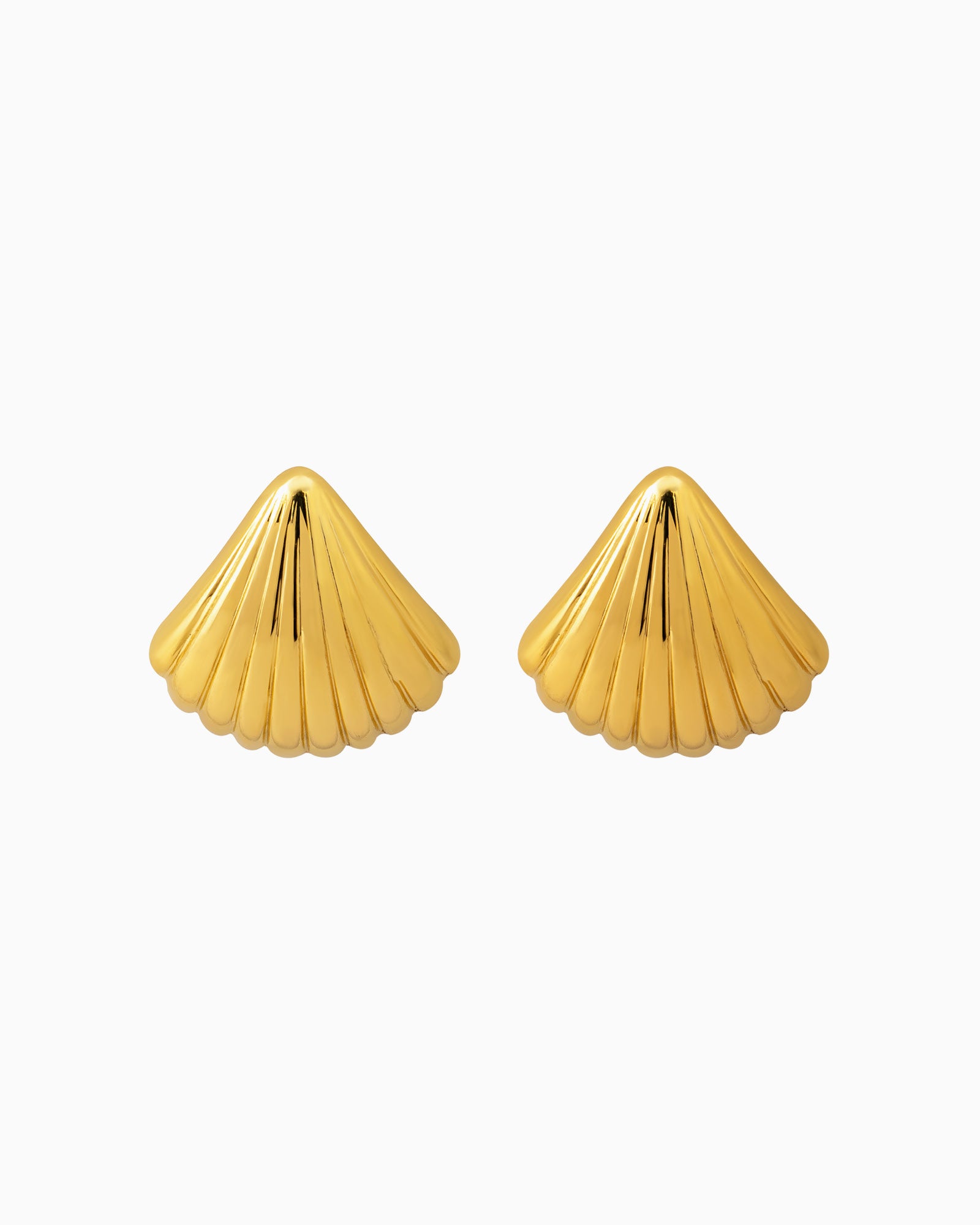 Drift Large Shell Stud Earrings