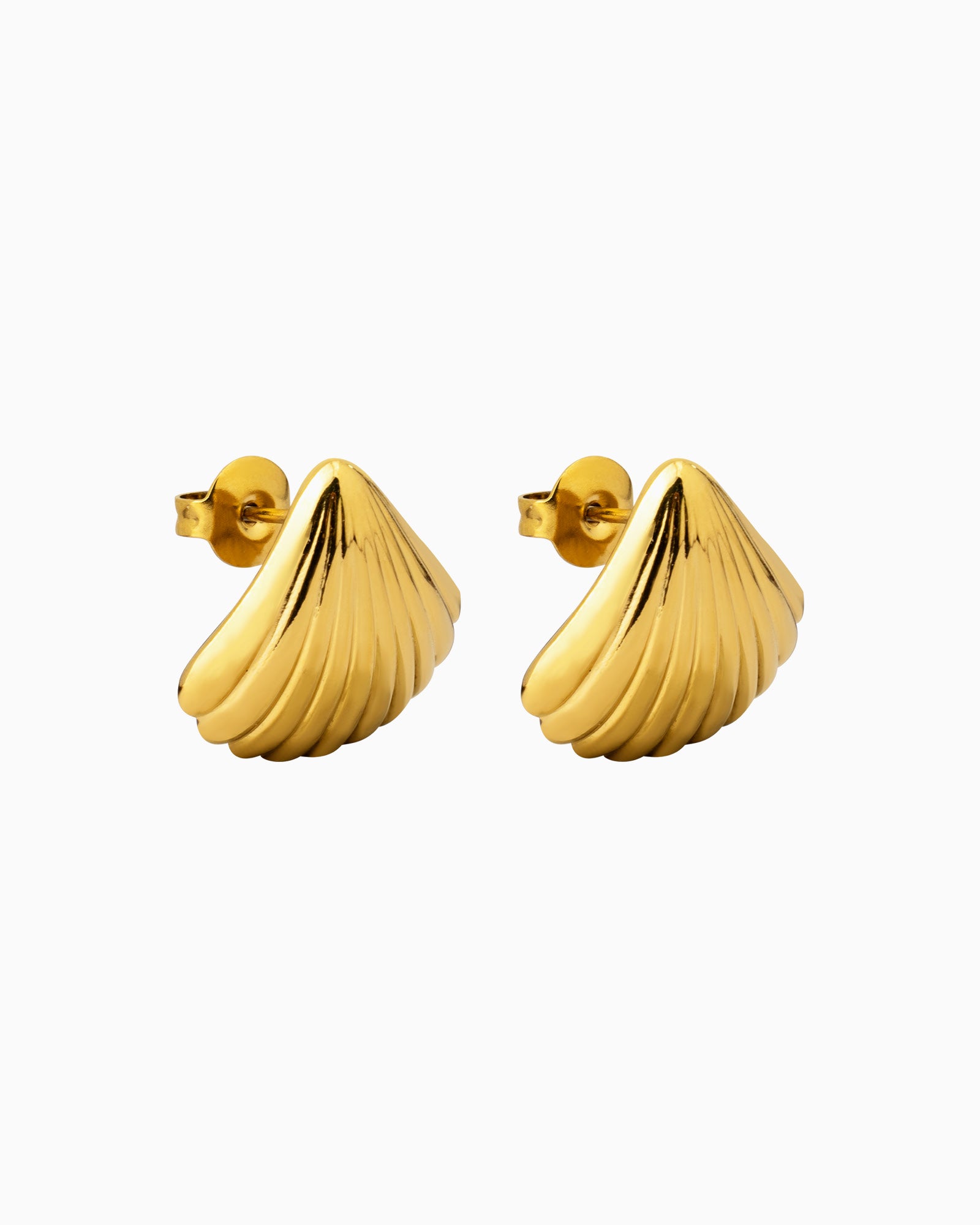 Drift Large Shell Stud Earrings