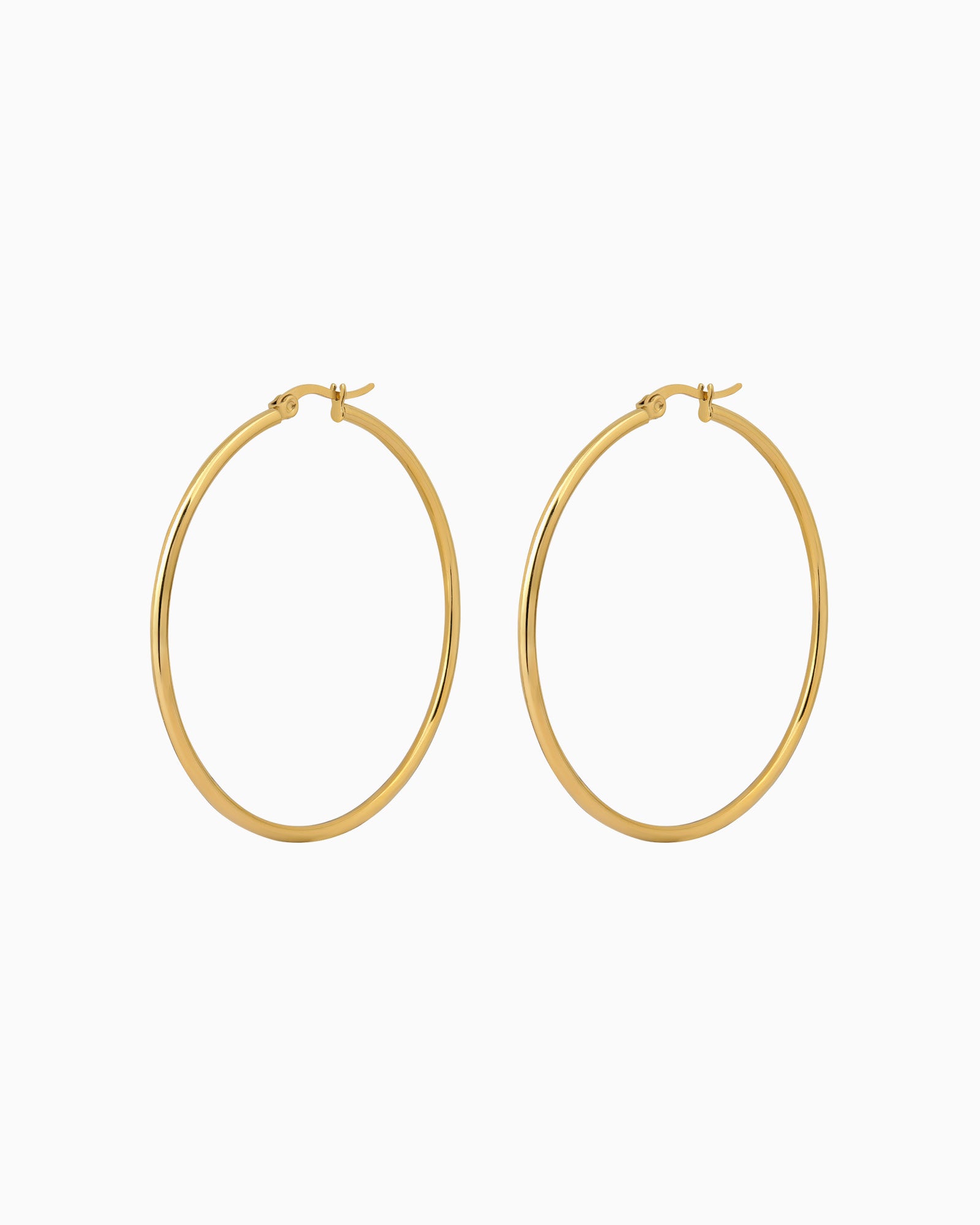 Essentials Classic Large Hinged Hoops