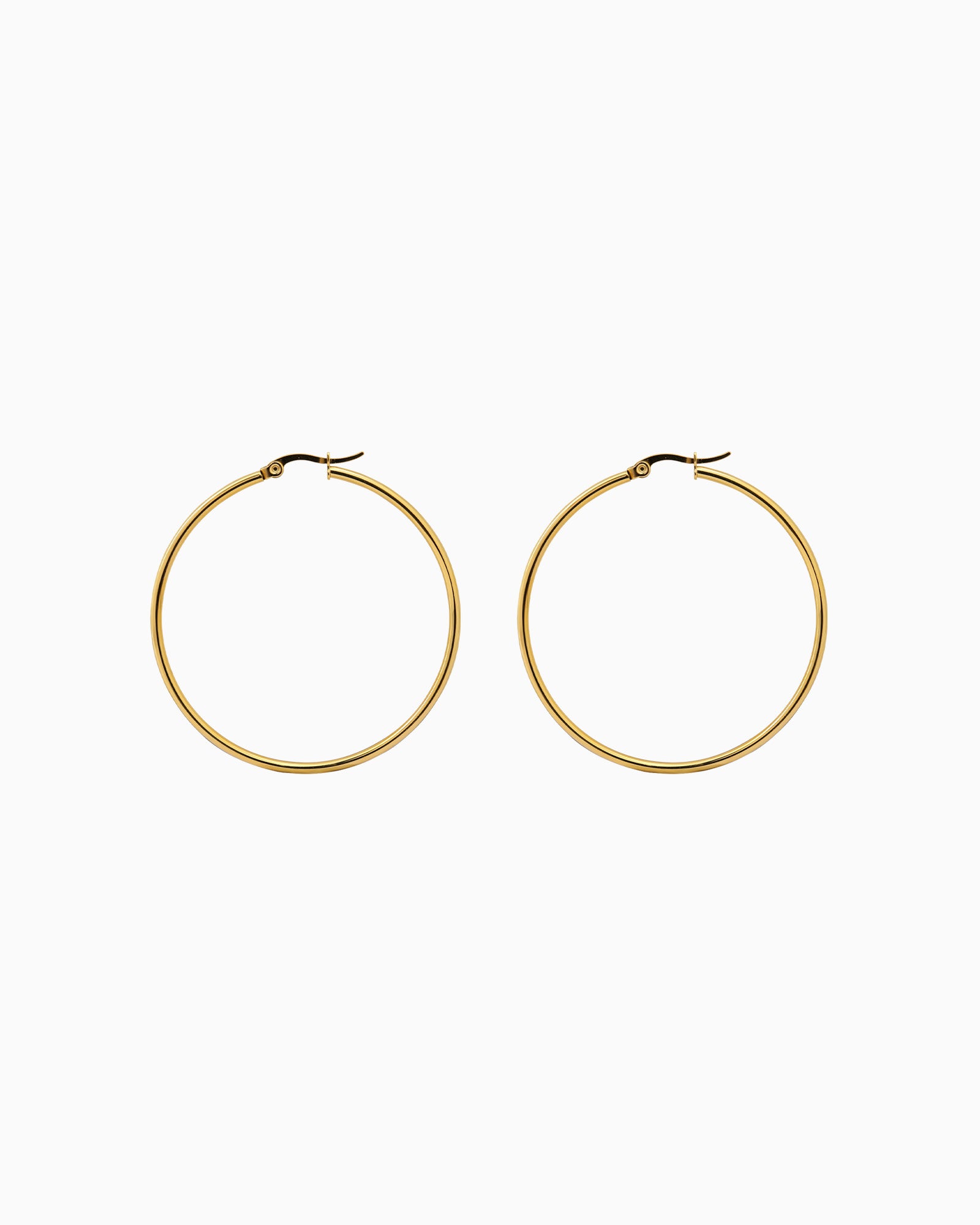 Essentials Classic Large Hinged Hoops