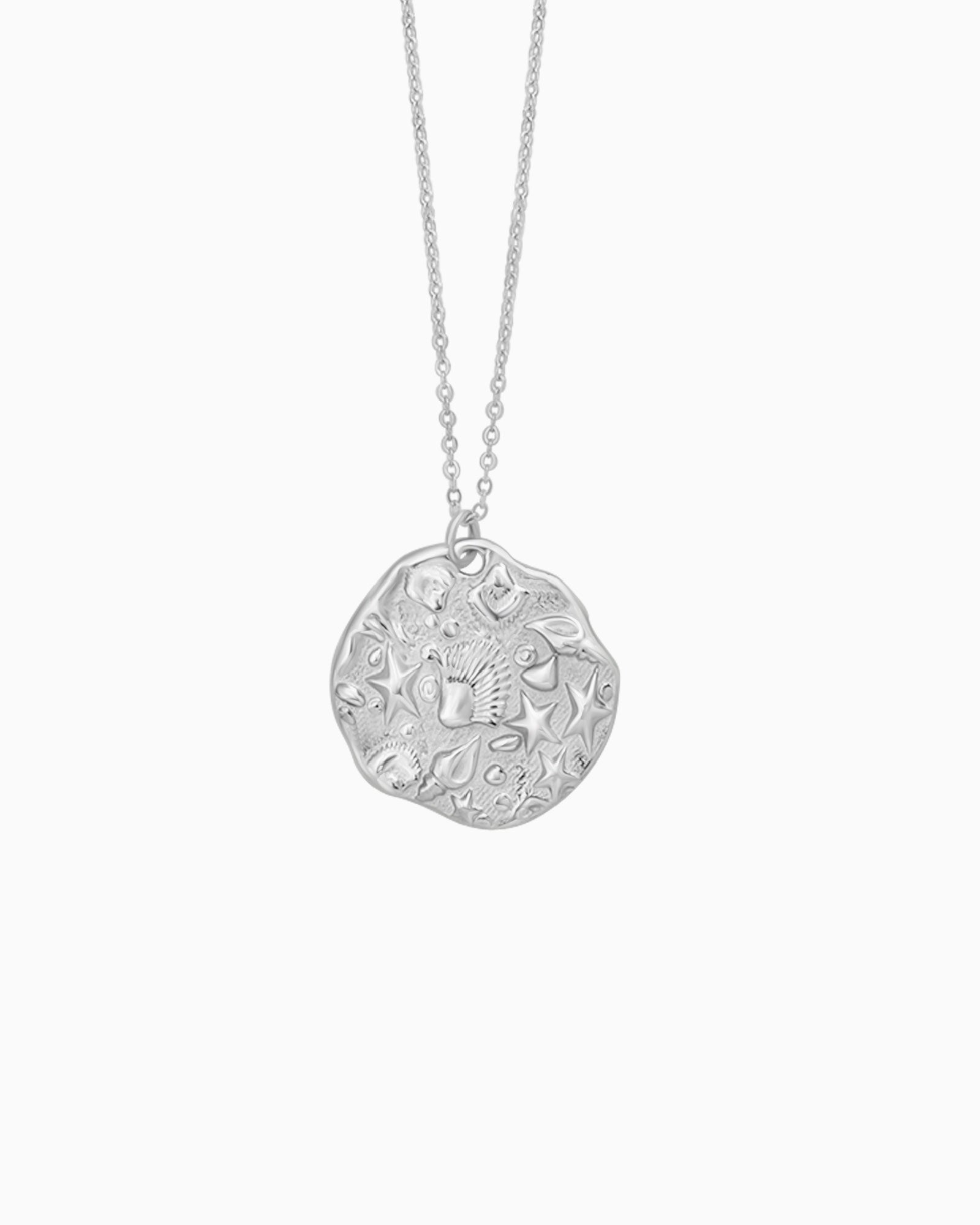 Drift Ocean Inspired Medallion Necklace