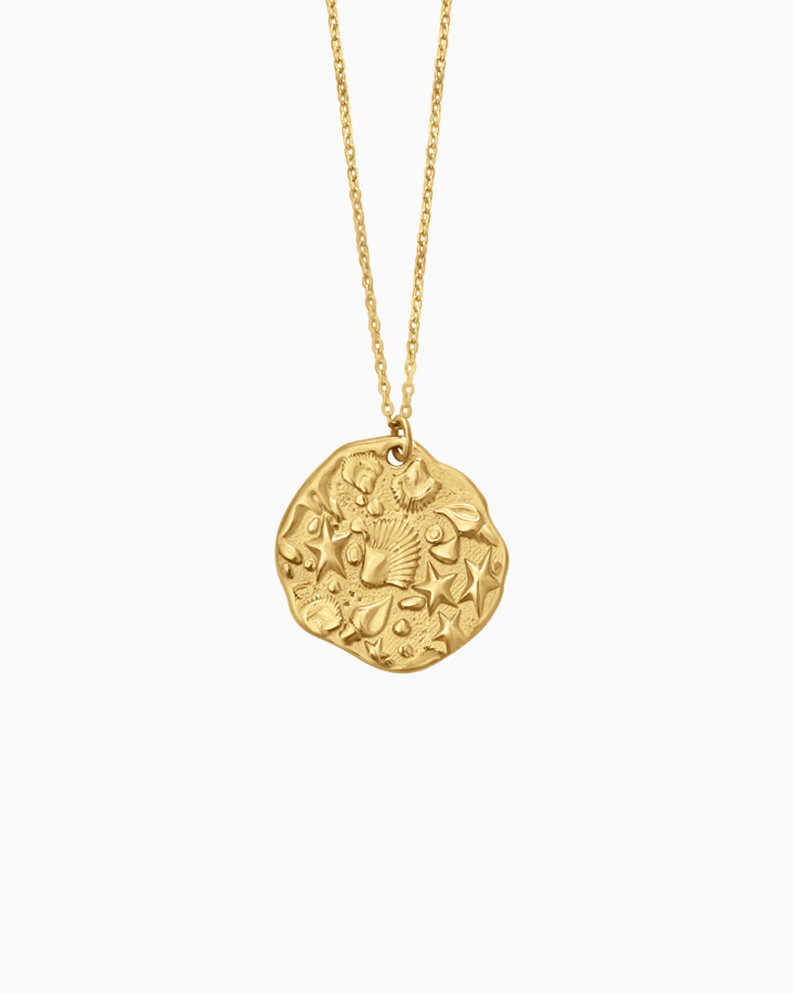 Drift Ocean Inspired Medallion Necklace