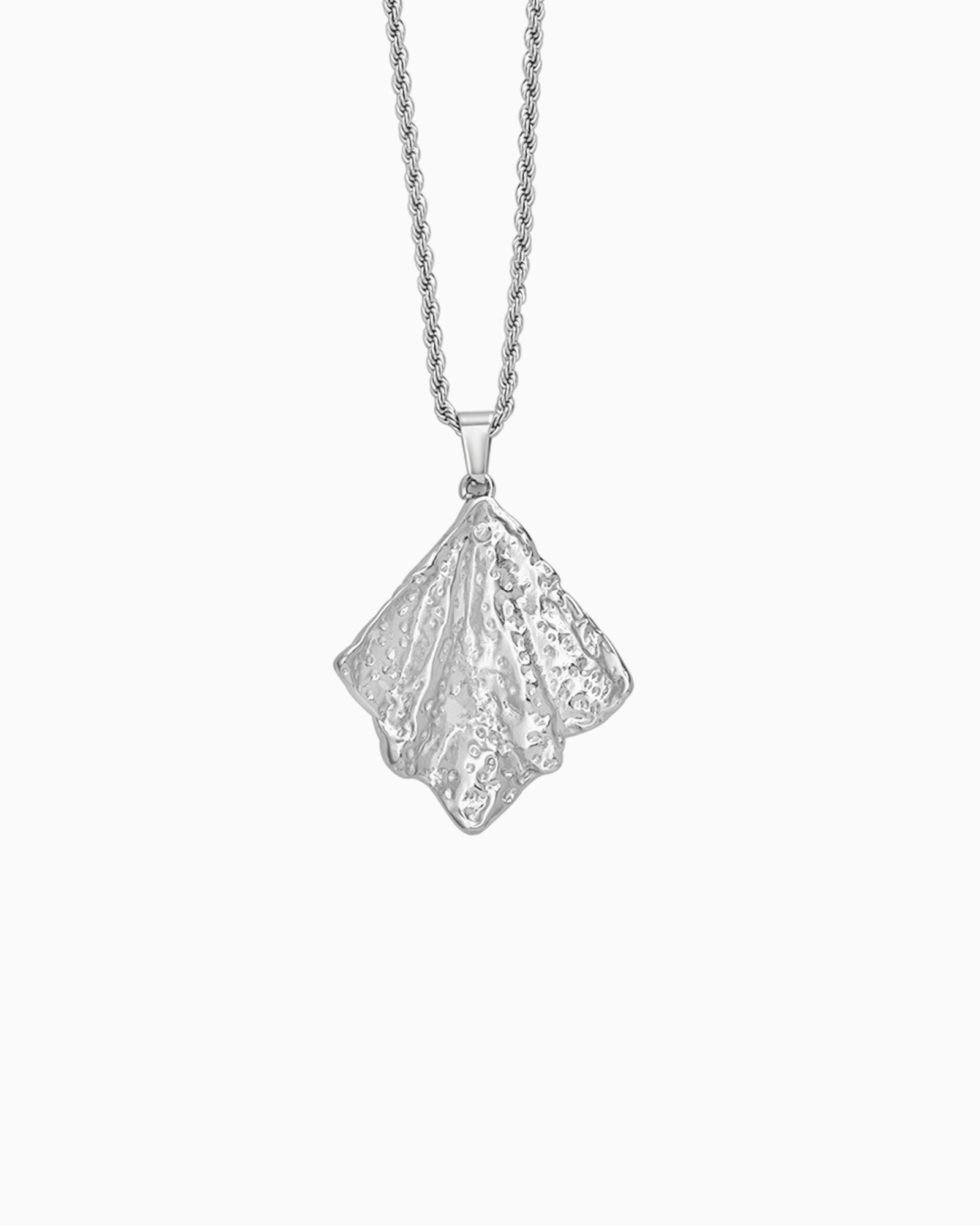 Escarpment Textured Ripple Necklace