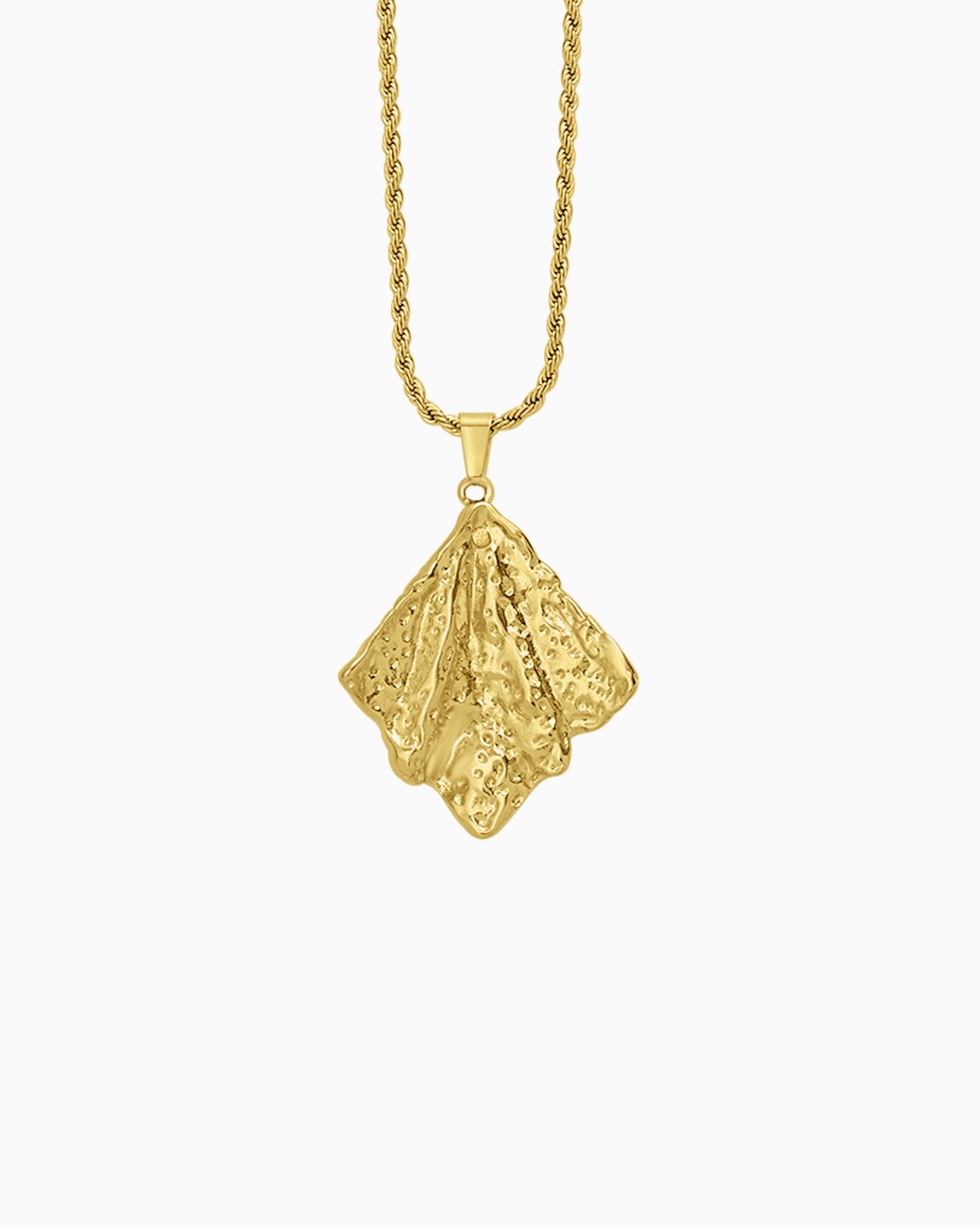 Escarpment Textured Ripple Necklace