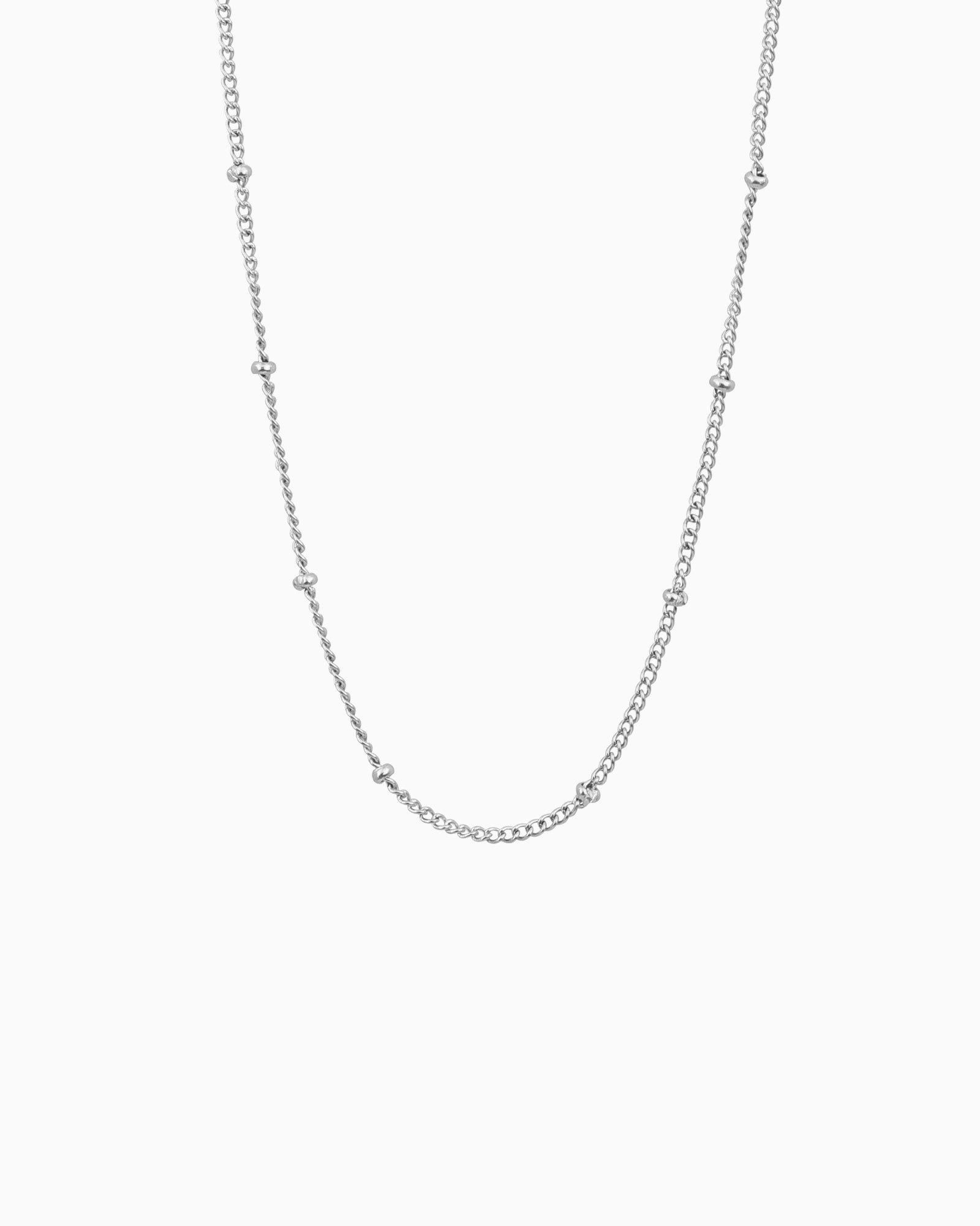 Essentials Intermittent Bead Necklace