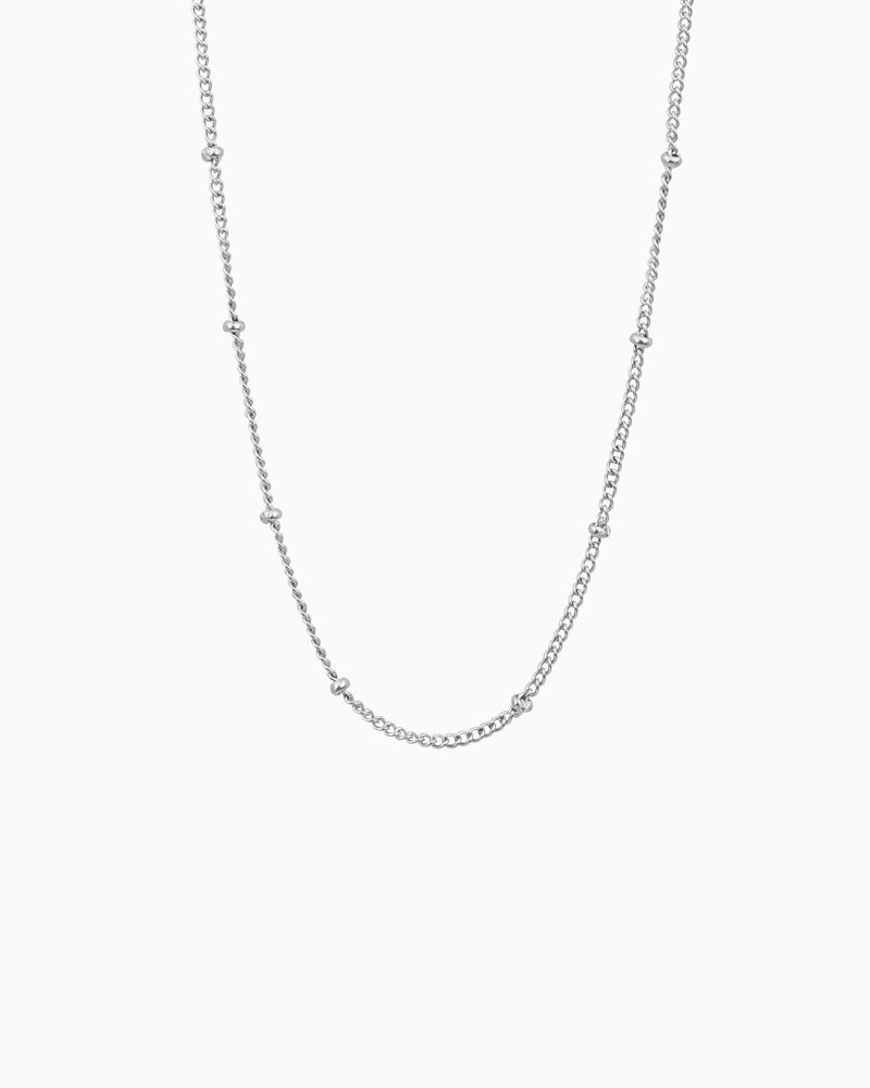 Essentials Intermittent Bead Necklace | Zoe Olivia Jewellery Australia