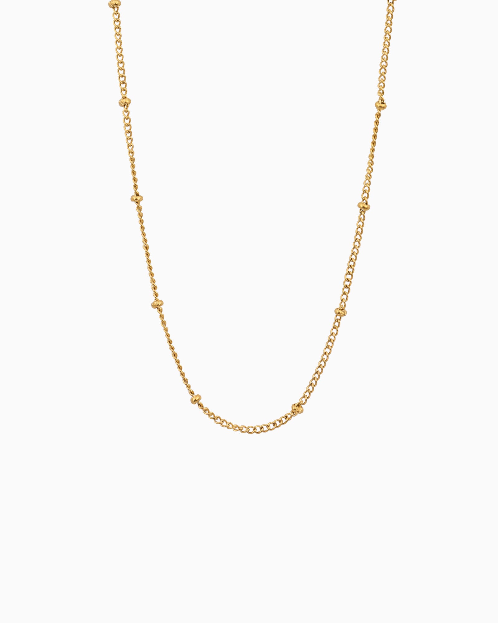 Essentials Intermittent Bead Necklace