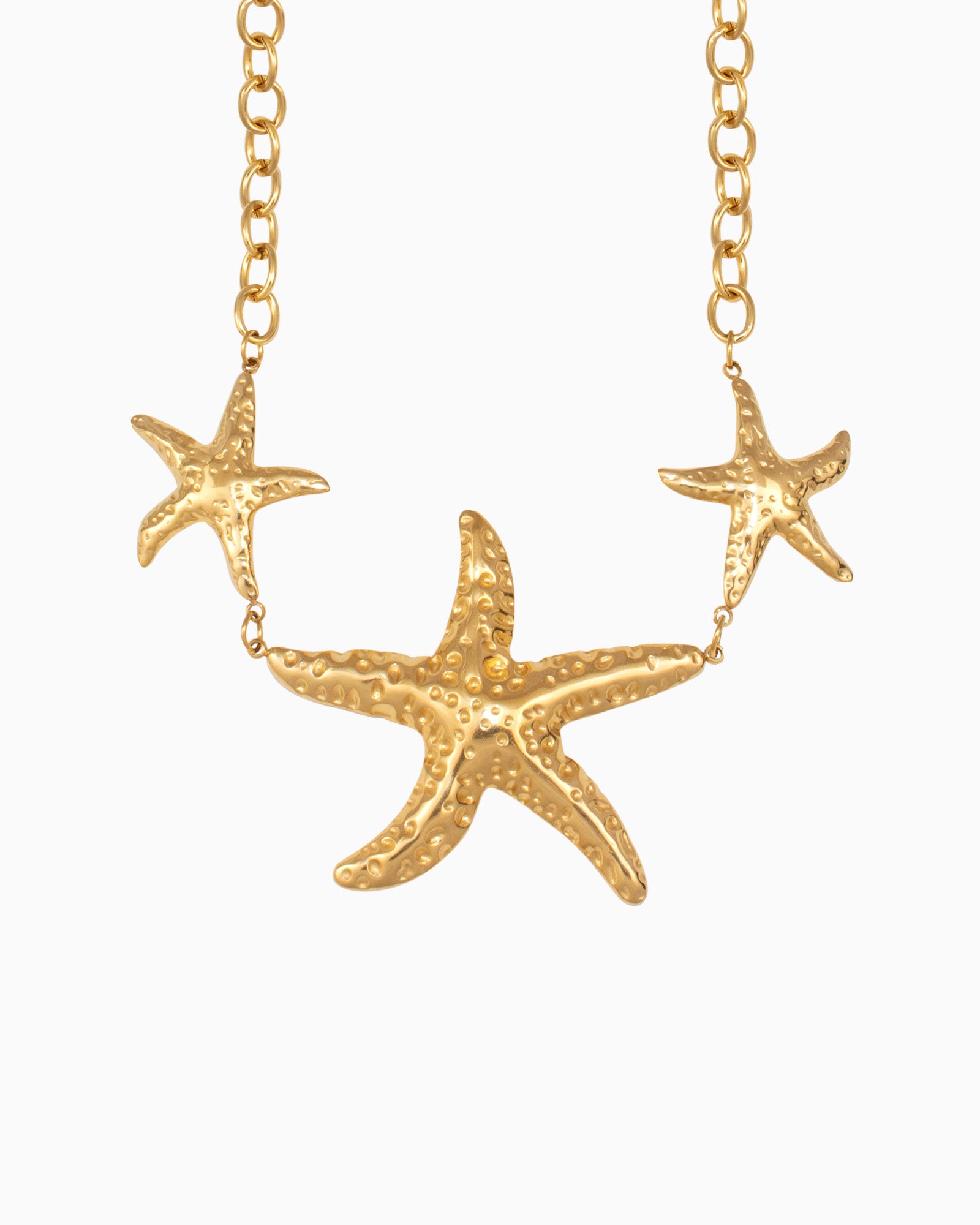 Solara Large Starfish Statement Necklace | Zoe Olivia Jewellery Australia