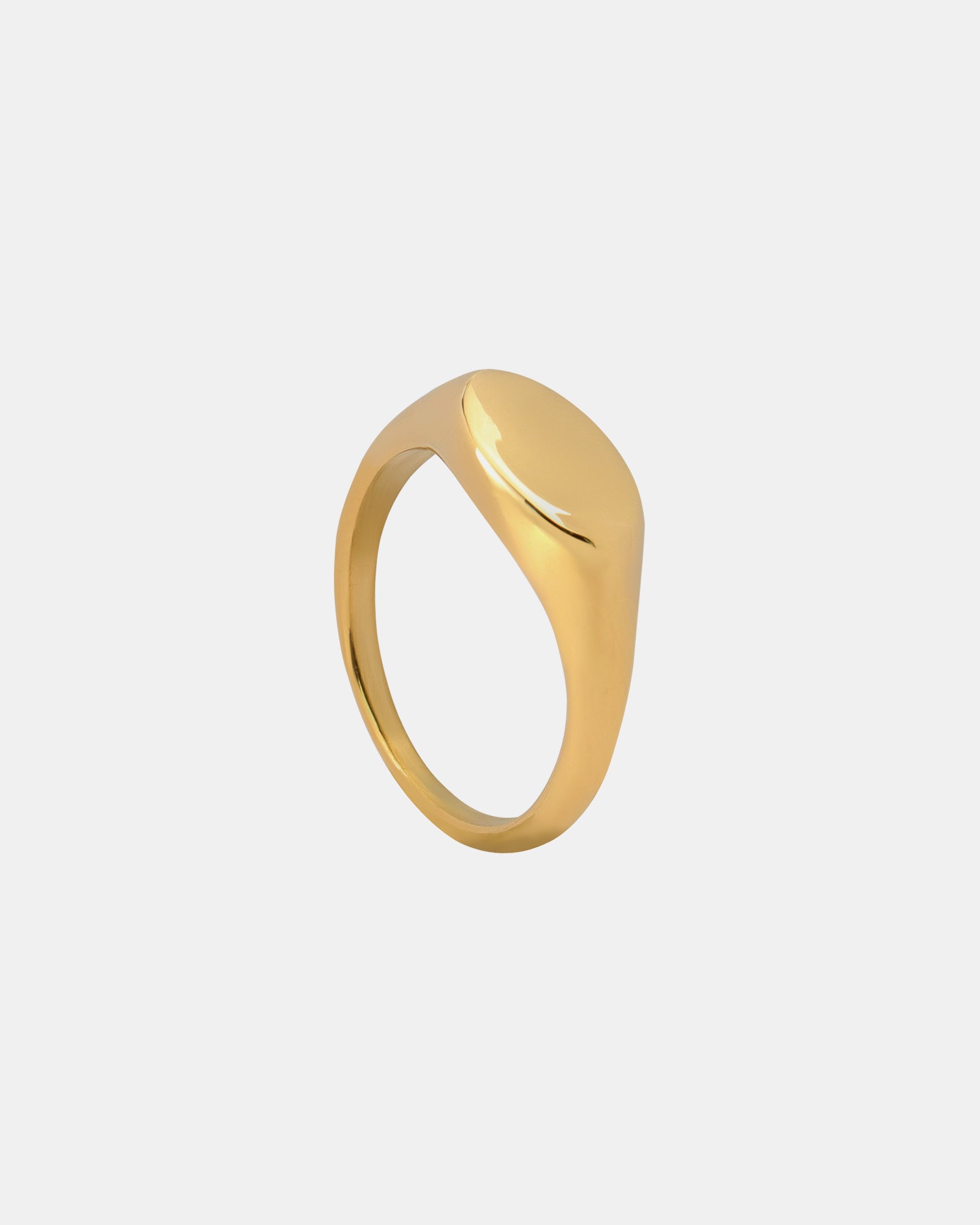 Essentials Petite Mini Signet Ring | Zoe Olivia Jewellery Australia